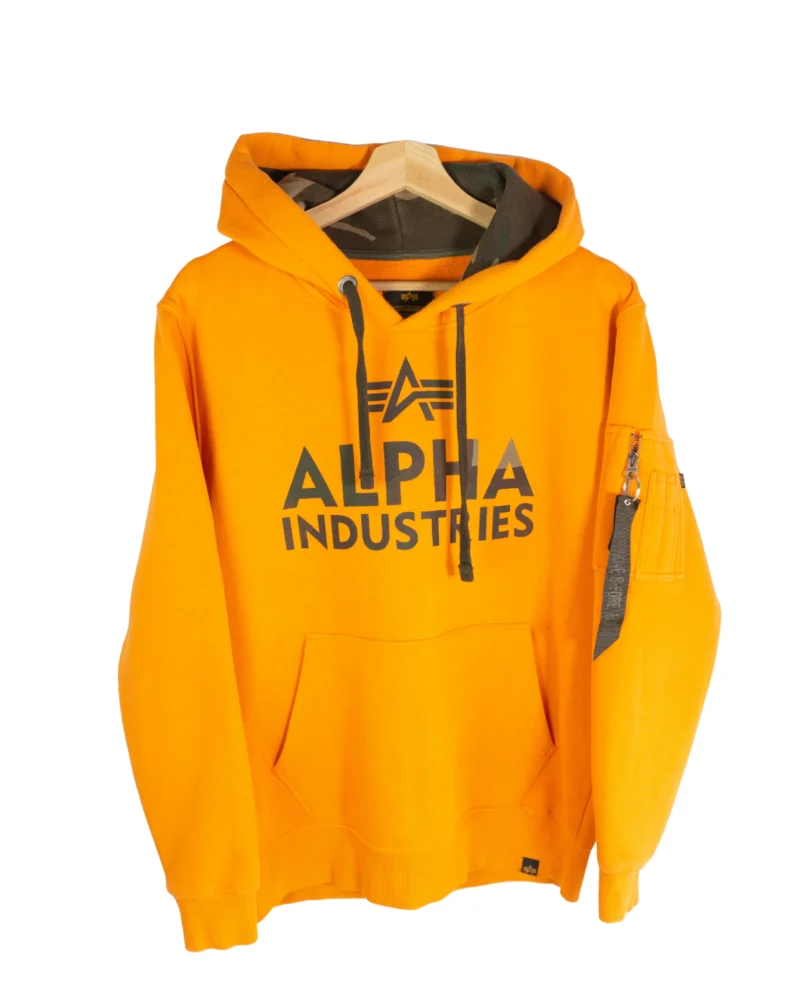 Sudadera Alpha Industries naranja M