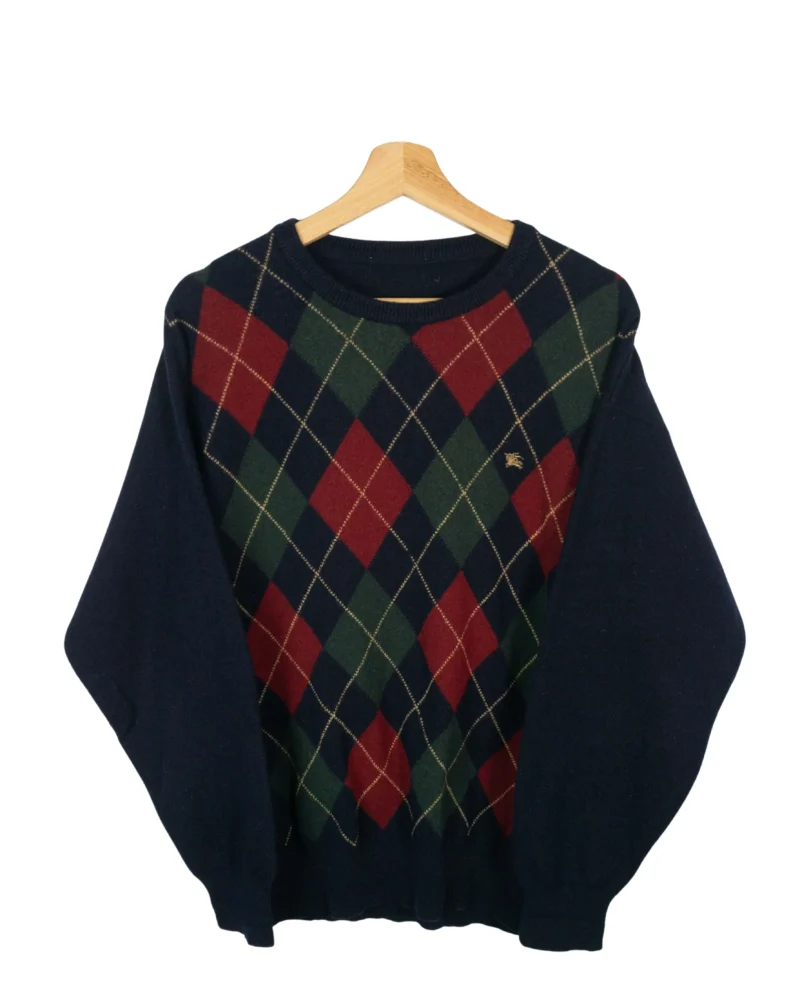Jersey de rombos Burberrys vintage 00s M