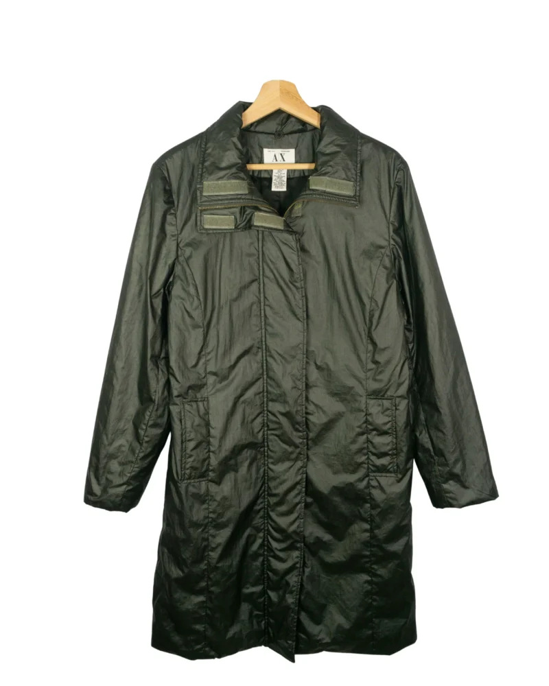 Chaqueta larga mujer Armani Y2K verde S