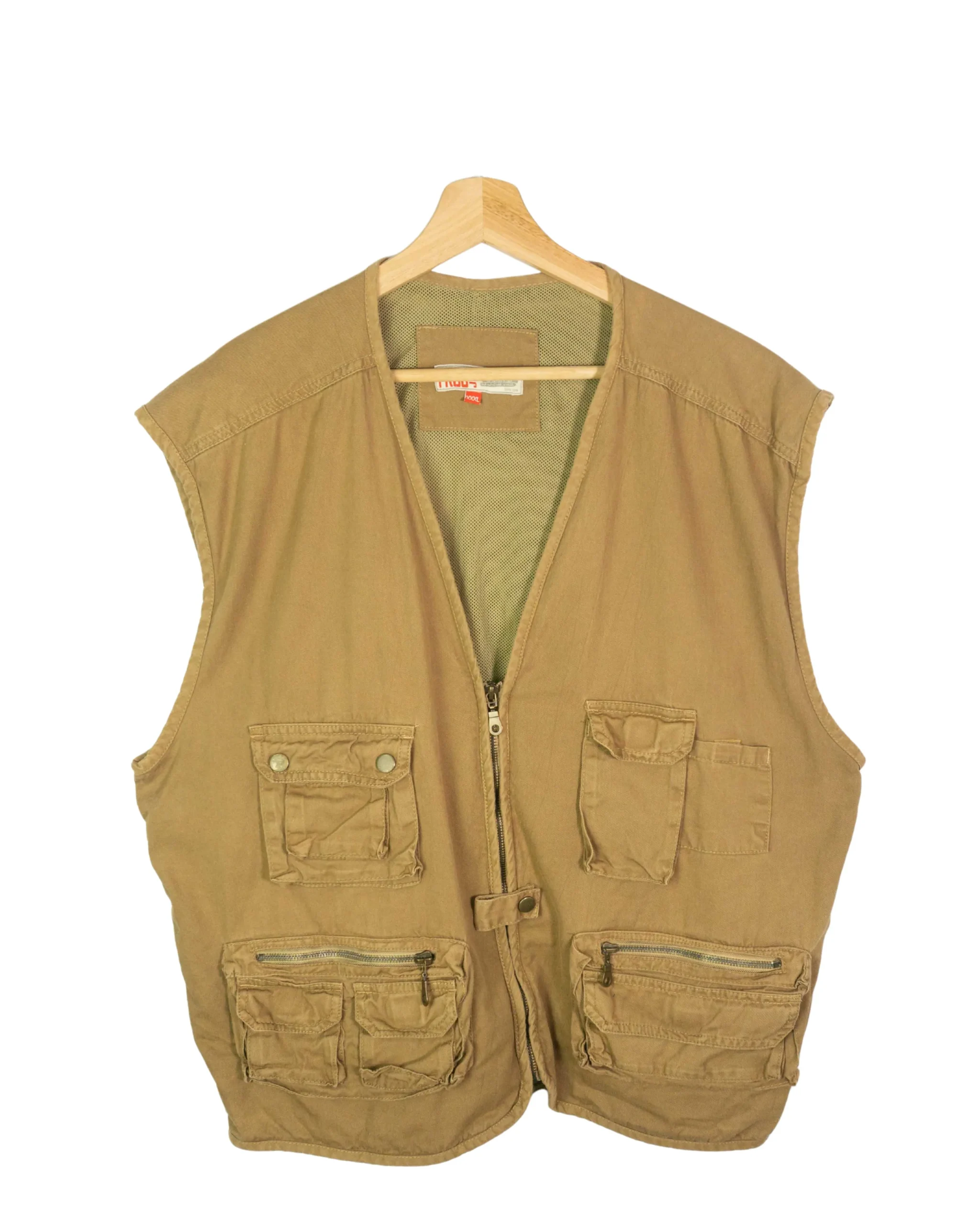 Chaleco vintage 90s marrón 2XL - Lacaie Vintage Chaleco vintage 90s marrón 2XL - Lacaie Vintage