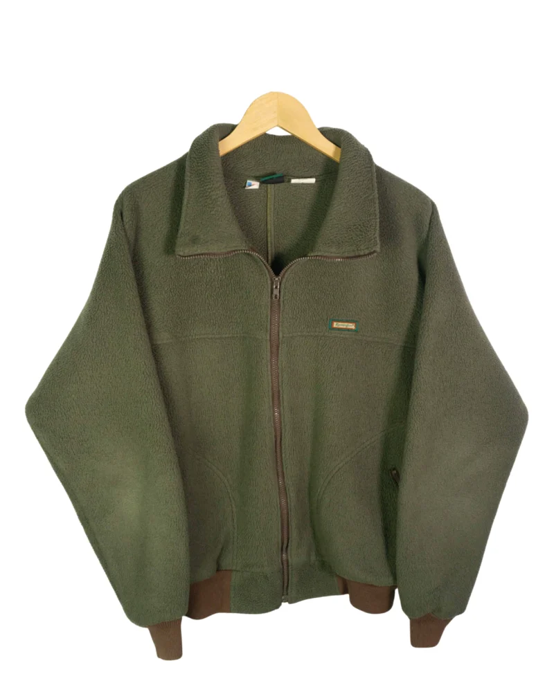 Forro polar vintage 90s verde XXL