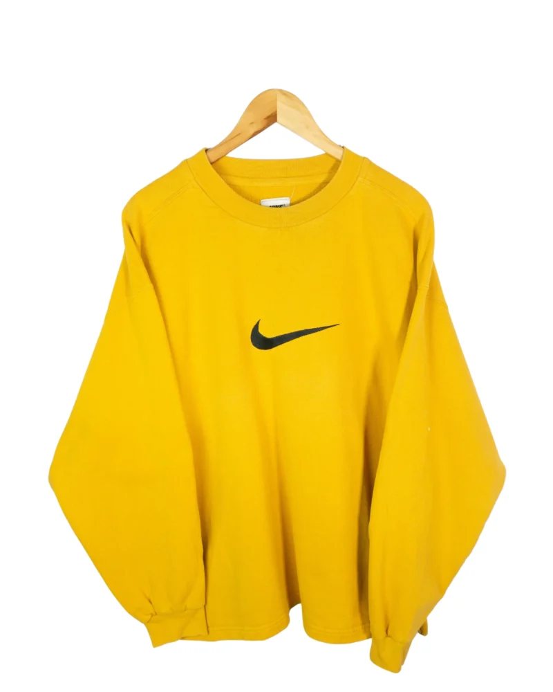 Sudadera Nike vintage 90s amarillo L - Lacaie Vintage