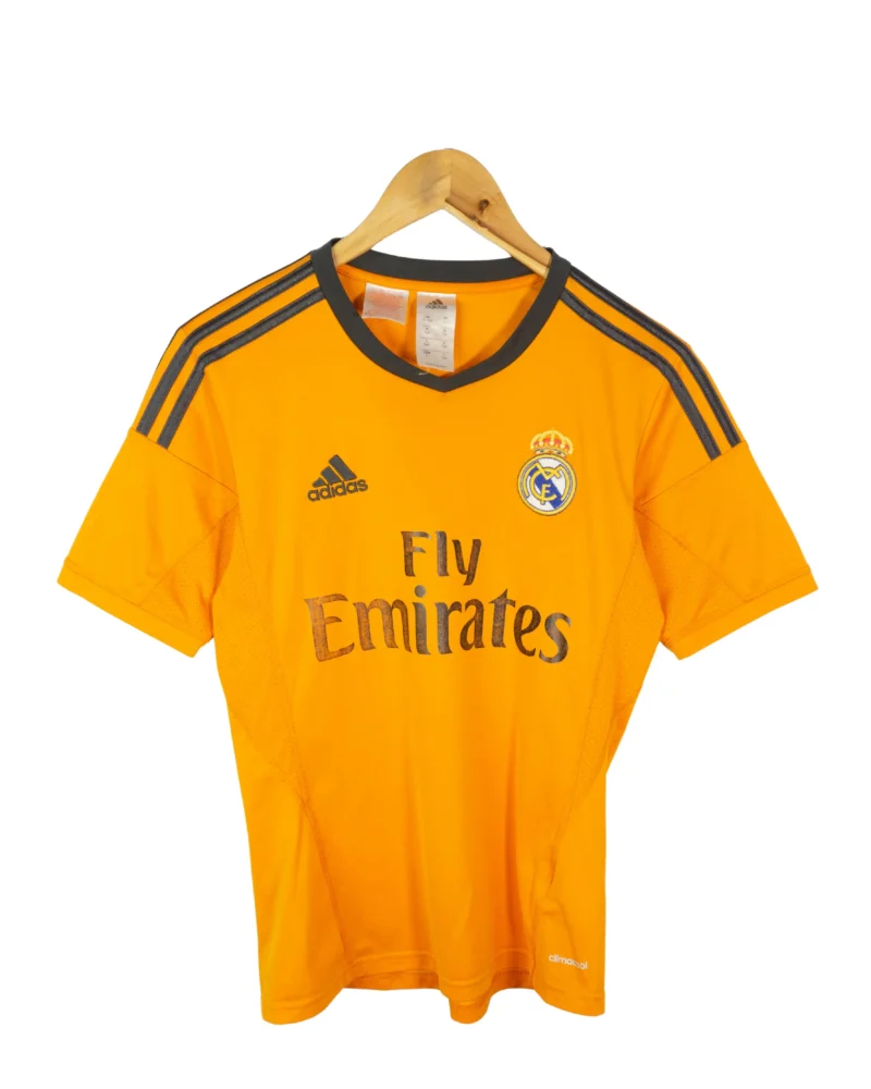 Camiseta Adidas Real Madrid 2013/14 naranja S - Lacaie Vintage