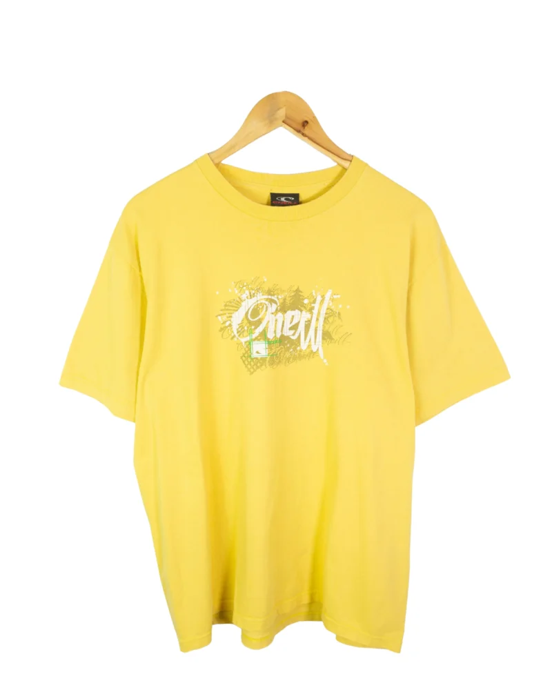 Camiseta Oneill vintage 00s amarilla L - Lacaie Vintage