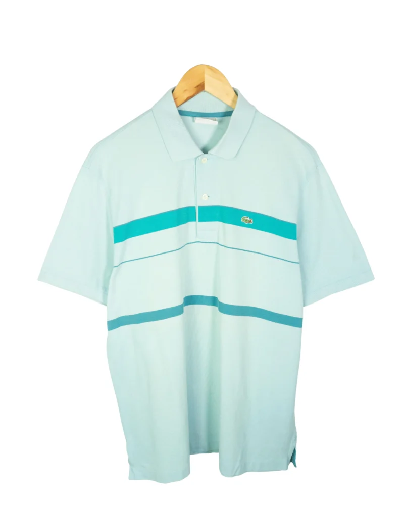 Polo lacoste vintage 00s azul claro L - Lacaie Vintage