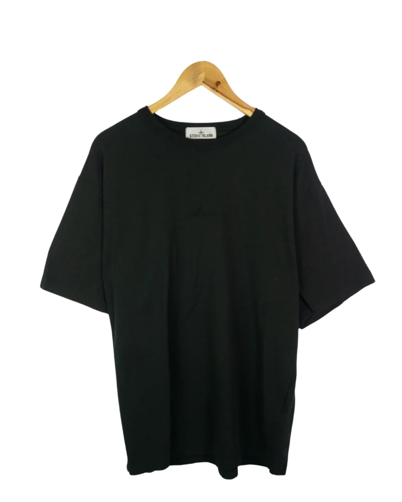 Camiseta Stone Island negra XL - Lacaie Vintage