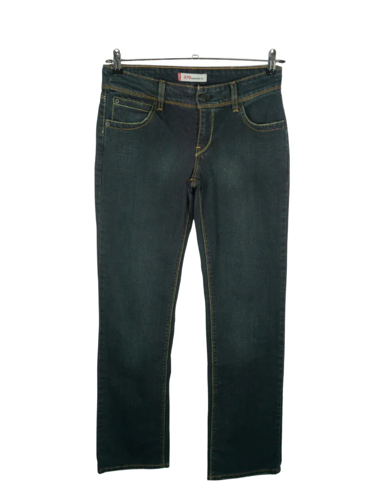 Vaquero Levis 570 oscuro 31 - Lacaie Vintage