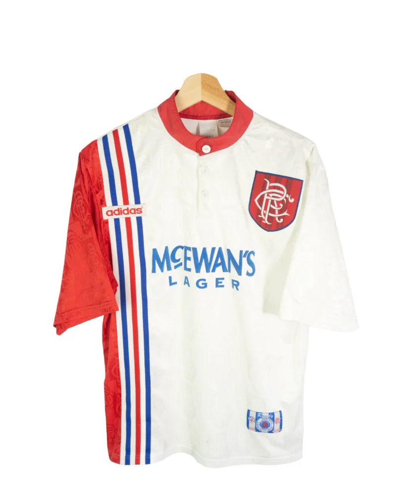 Camiseta Adidas Glasgow Rangers Fc 1996/97 M - Lacaie Vintage Camiseta Adidas Glasgow Rangers Fc 1996/97 M - Lacaie Vintage