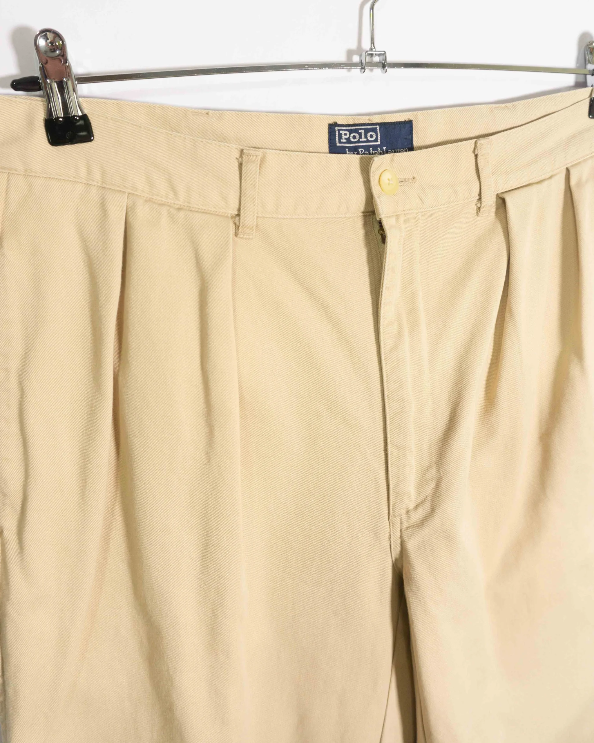 Pantalón chino Ralph Lauren vintage 90s beige W34 - Lacaie Vintage Pantalón chino Ralph Lauren vintage 90s beige W34 - Imagen 3