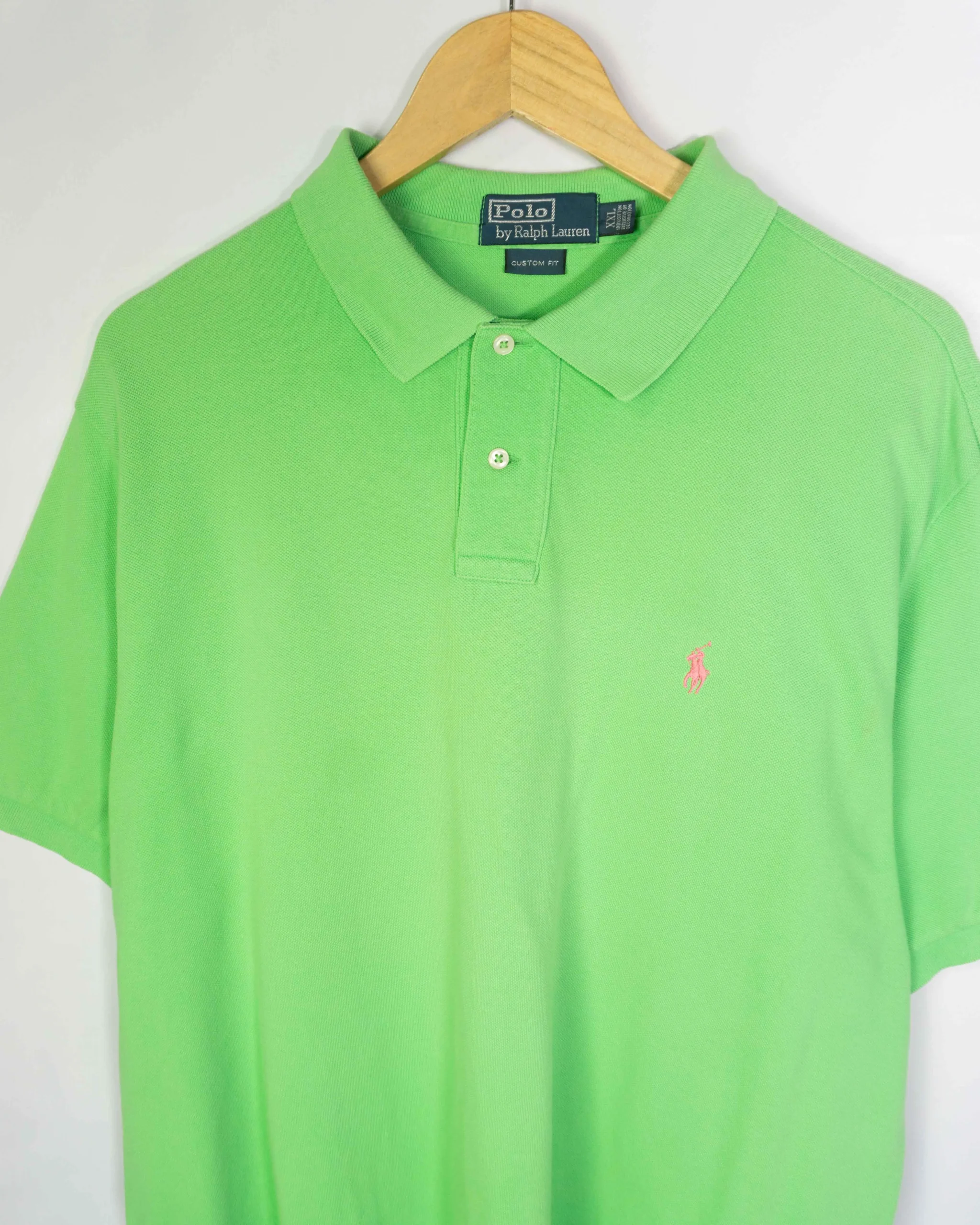 Polo Ralph Lauren vintage 00s verde XXL - Lacaie Vintage Polo Ralph Lauren vintage 00s verde XXL - Imagen 2