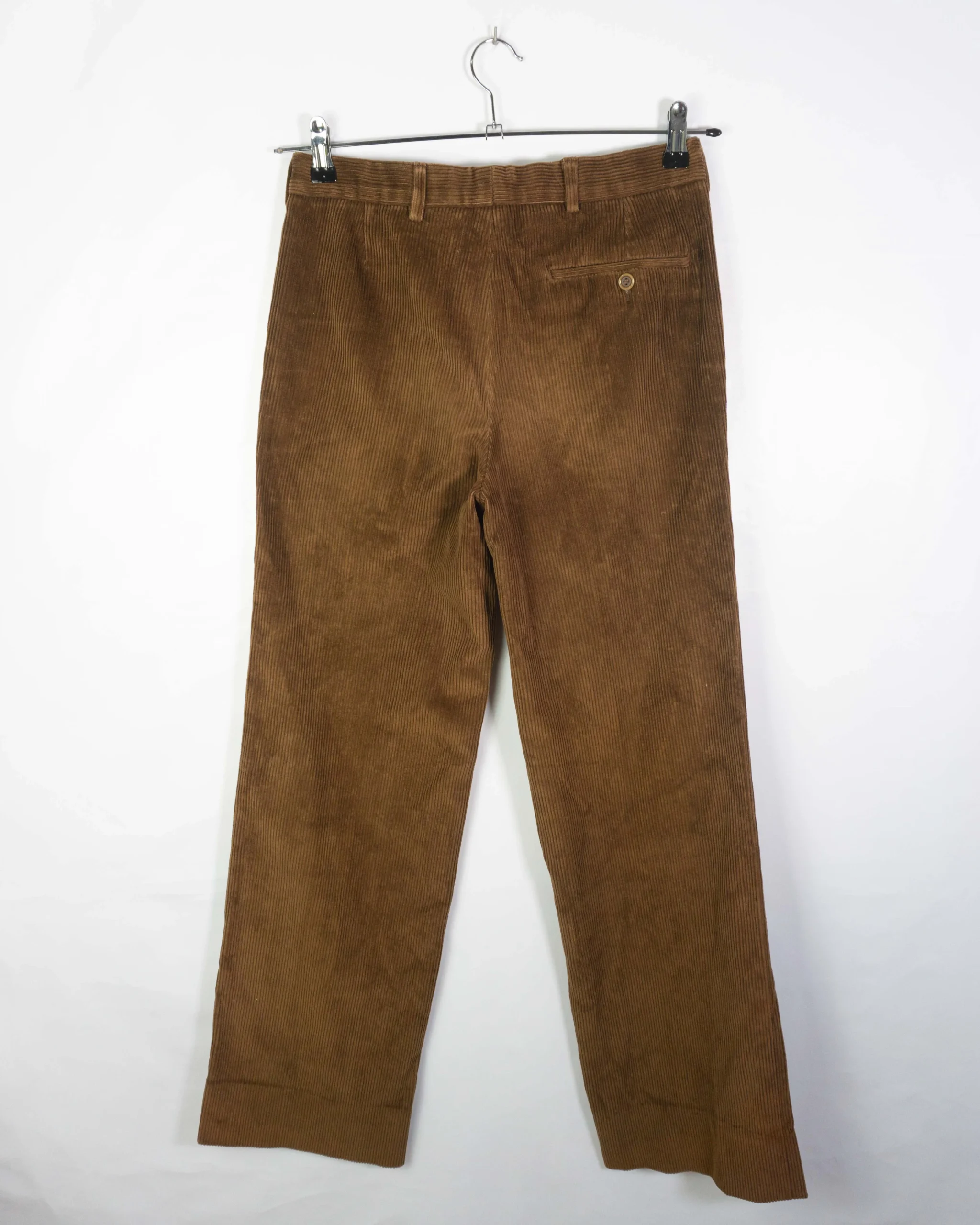 Pantalón de pana Burberrys vintage 90s marrón 40 - Lacaie Vintage Pantalón de pana Burberrys vintage 90s marrón 40 - Imagen 3