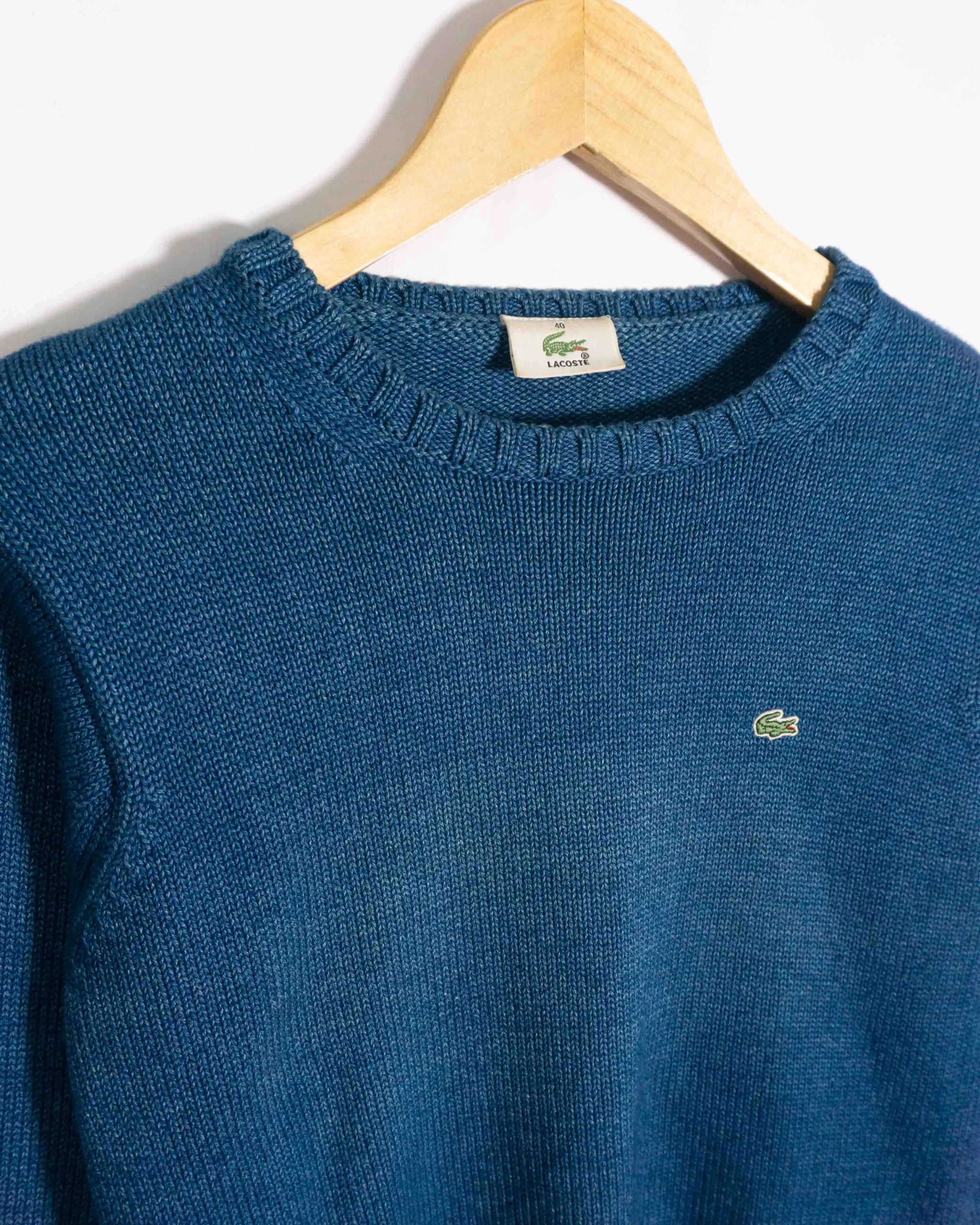 Jersey mujer Lacoste vintage 00s azul S - Lacaie Vintage Jersey mujer Lacoste vintage 00s azul S - Imagen 2