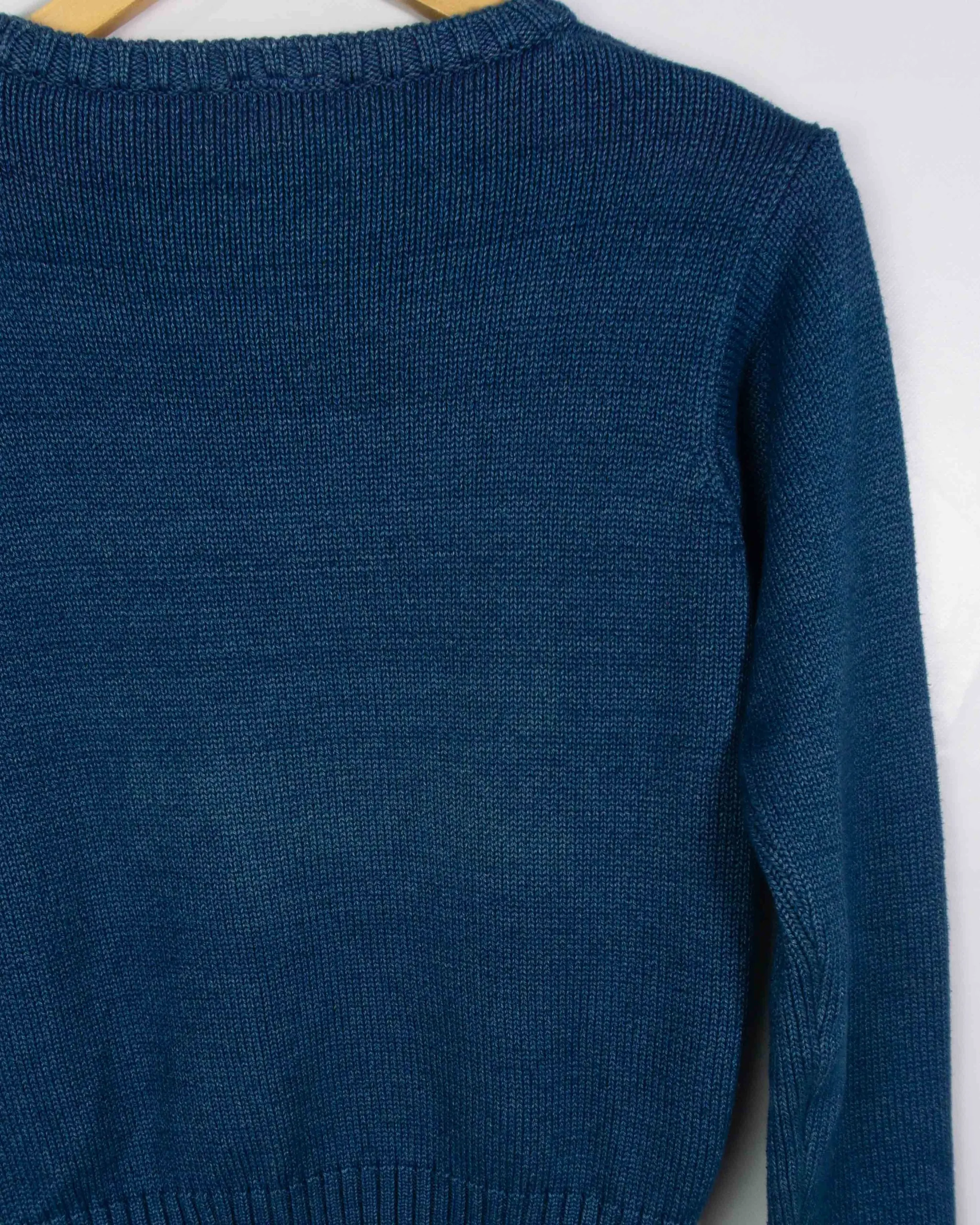 Jersey mujer Lacoste vintage 00s azul S - Lacaie Vintage Jersey mujer Lacoste vintage 00s azul S - Imagen 4