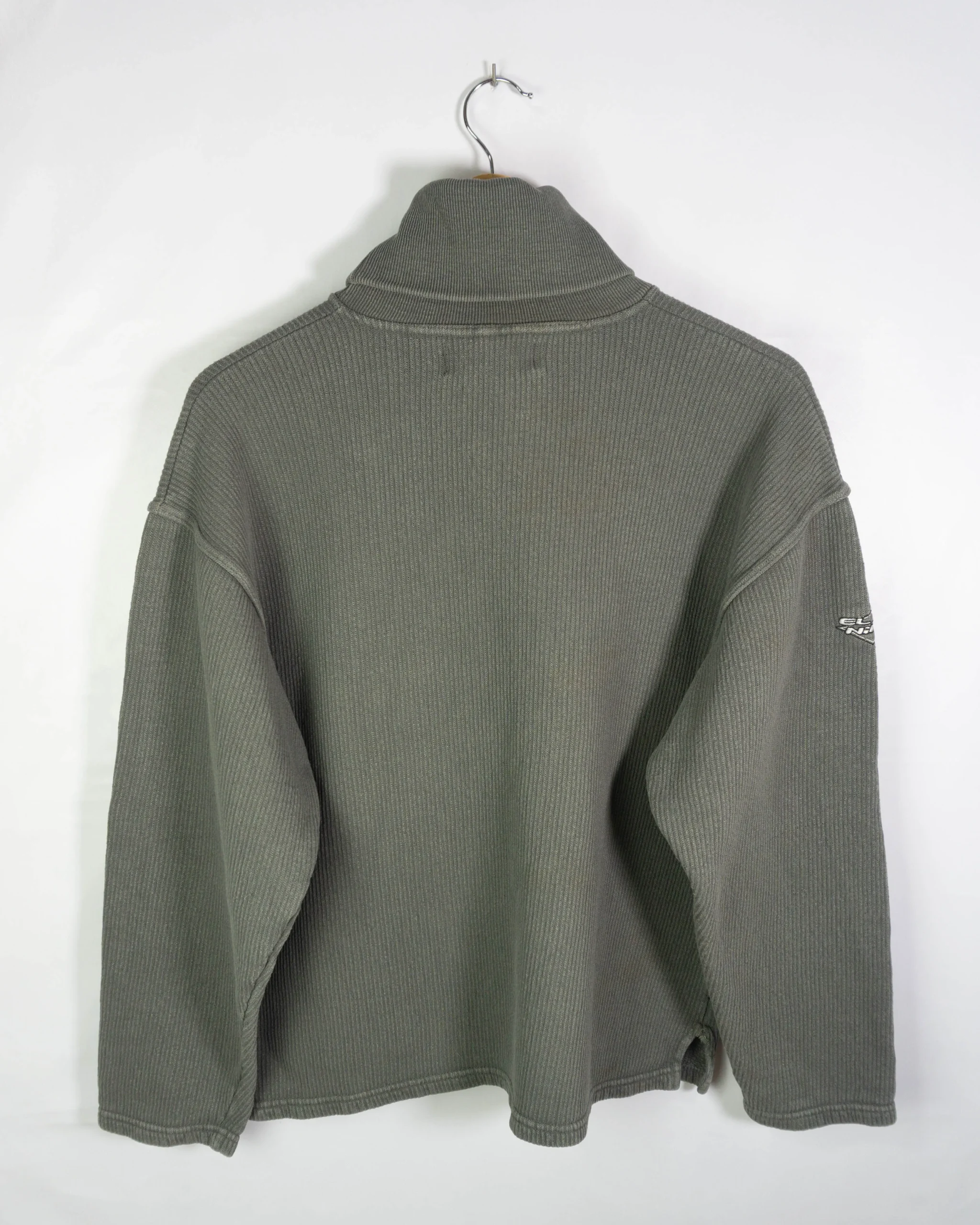 Jersey cuello alto El Niño Y2K gris S - Lacaie Vintage Jersey cuello alto El Niño Y2K gris S - Imagen 4