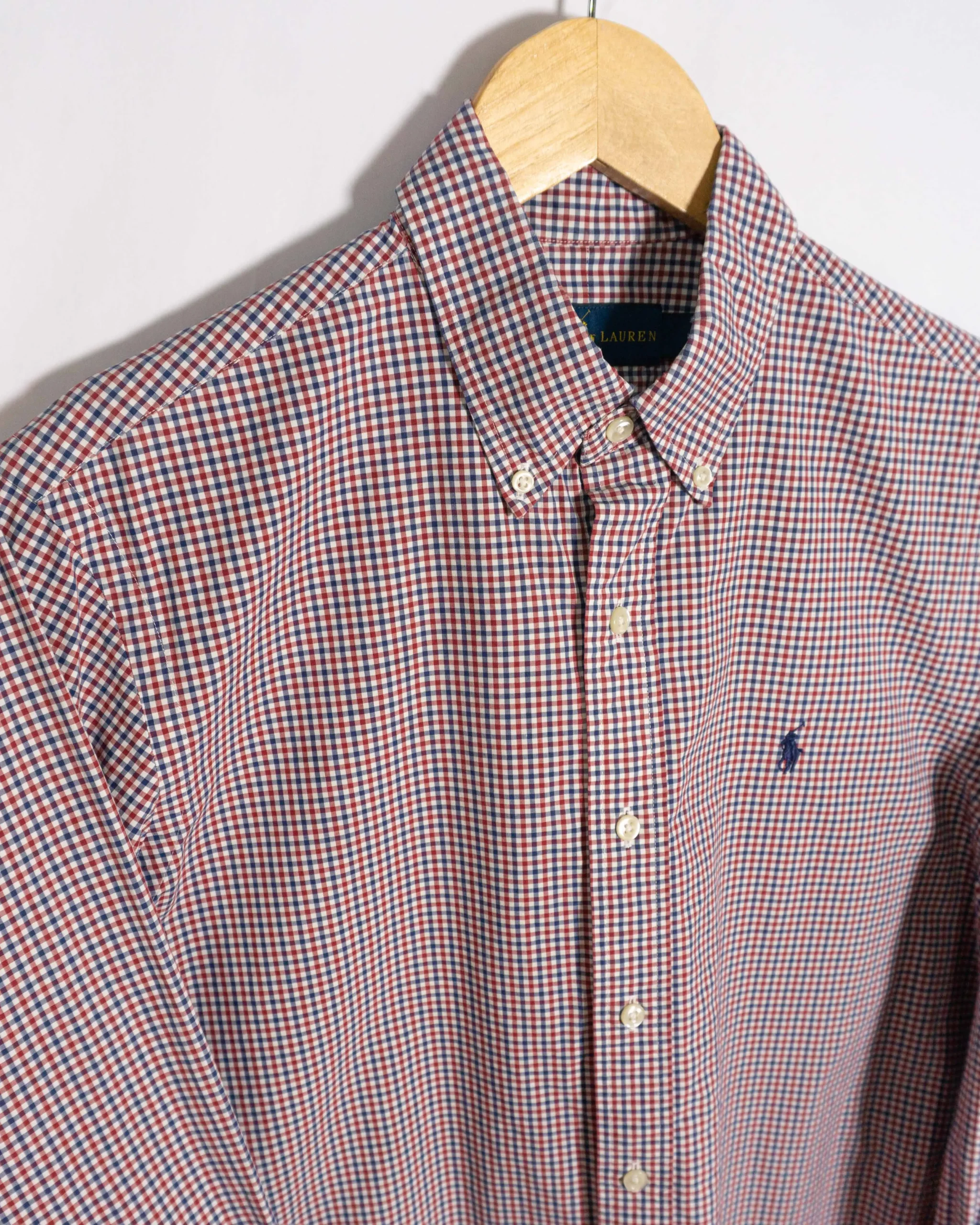 Camisa de cuadros Ralph Lauren M - Lacaie Vintage Camisa de cuadros Ralph Lauren M - Imagen 2