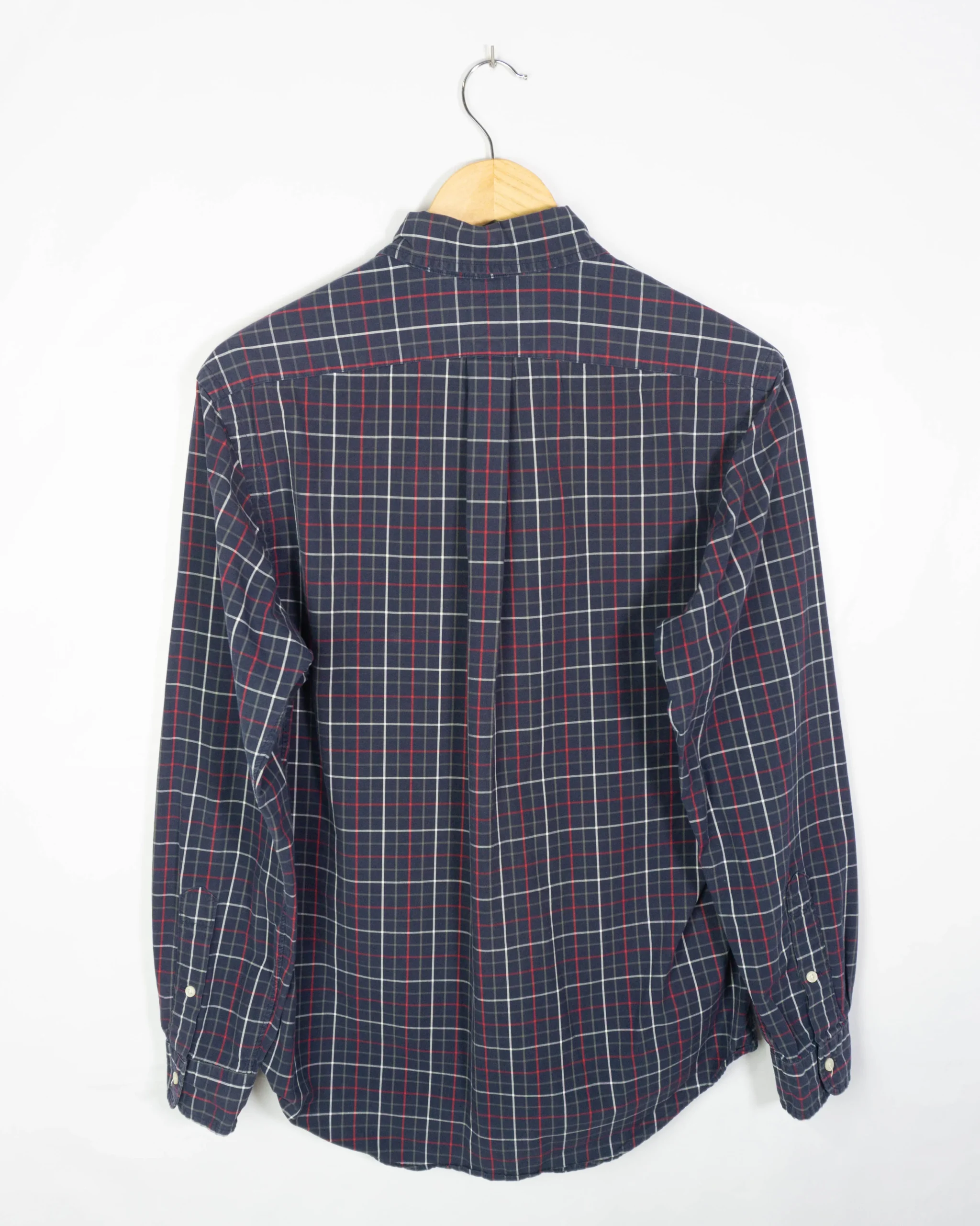 Camisa negra de cuadros Ralph Lauren M - Lacaie Vintage Camisa negra de cuadros Ralph Lauren M - Imagen 3