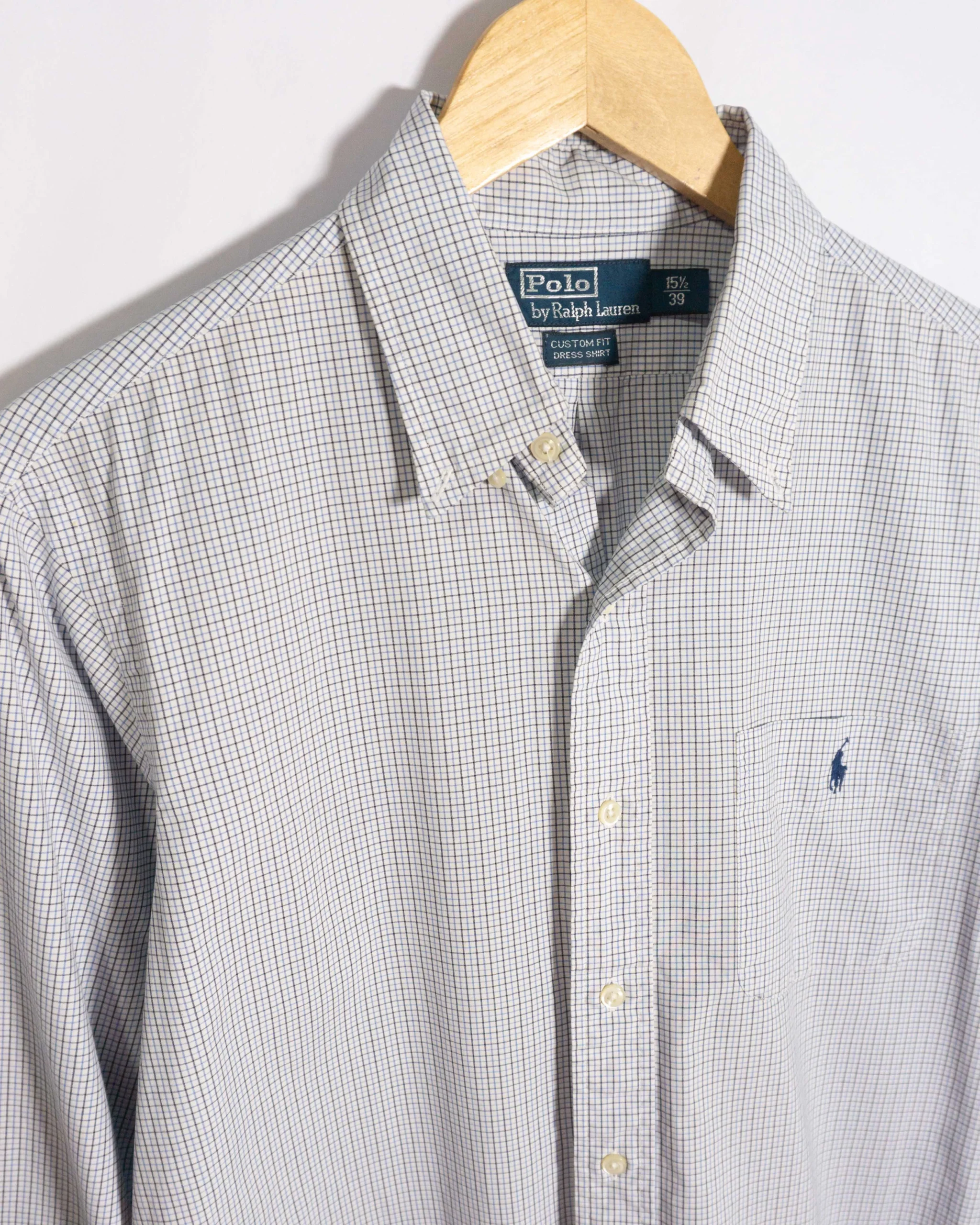 Camisa de cuadros Ralph Lauren vintage 00s M - Lacaie Vintage Camisa de cuadros Ralph Lauren vintage 00s M - Imagen 2