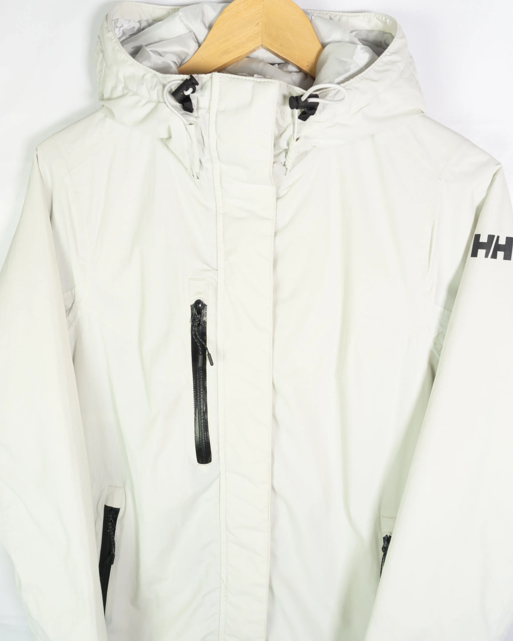 Abrigo acolchado largo Helly Hansen blanco S - Lacaie Vintage Abrigo acolchado largo Helly Hansen blanco S - Imagen 2