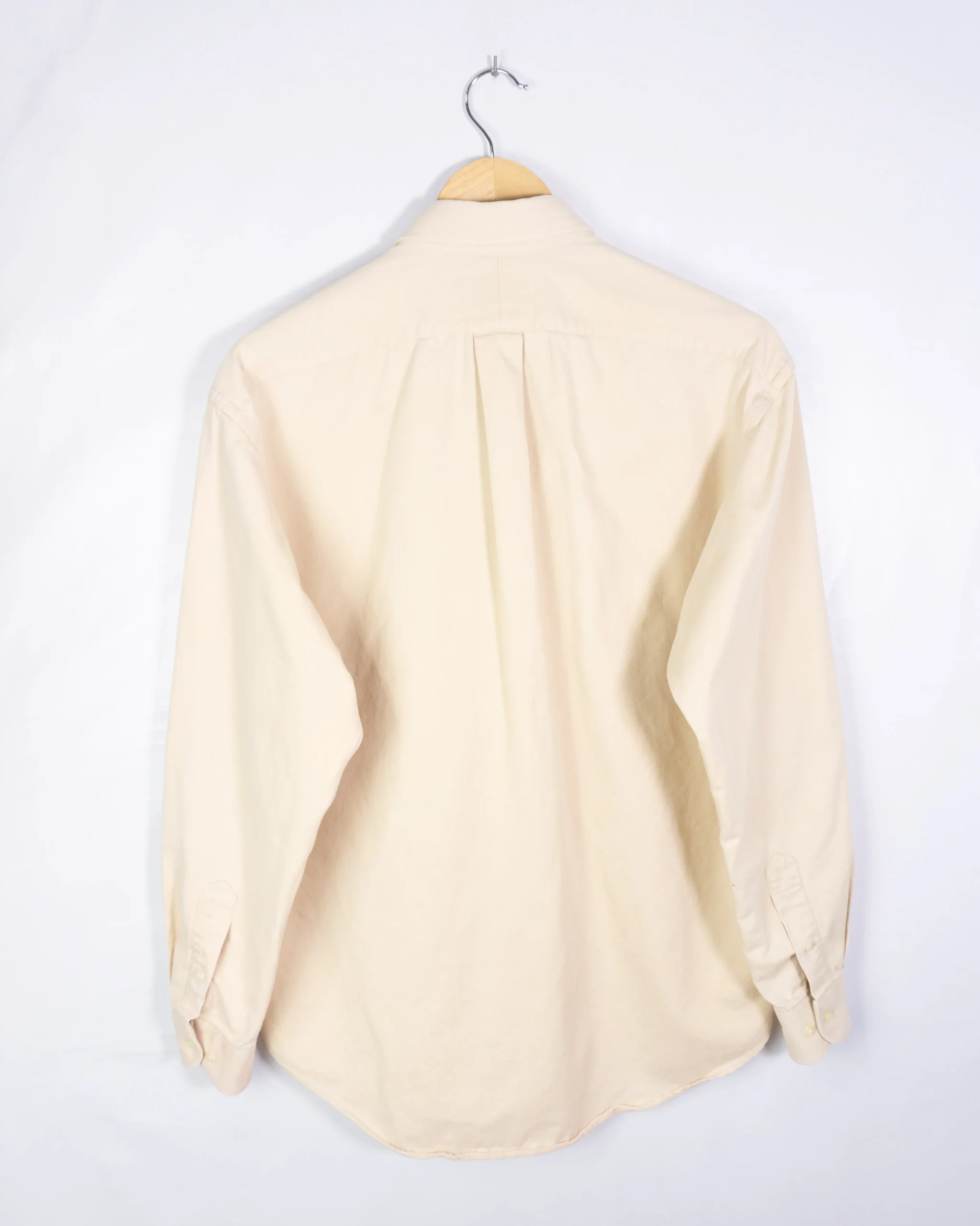 Camisa Yves Saint Laurent vintage 90s beige M - Lacaie Vintage Camisa Yves Saint Laurent vintage 90s beige M - Imagen 3