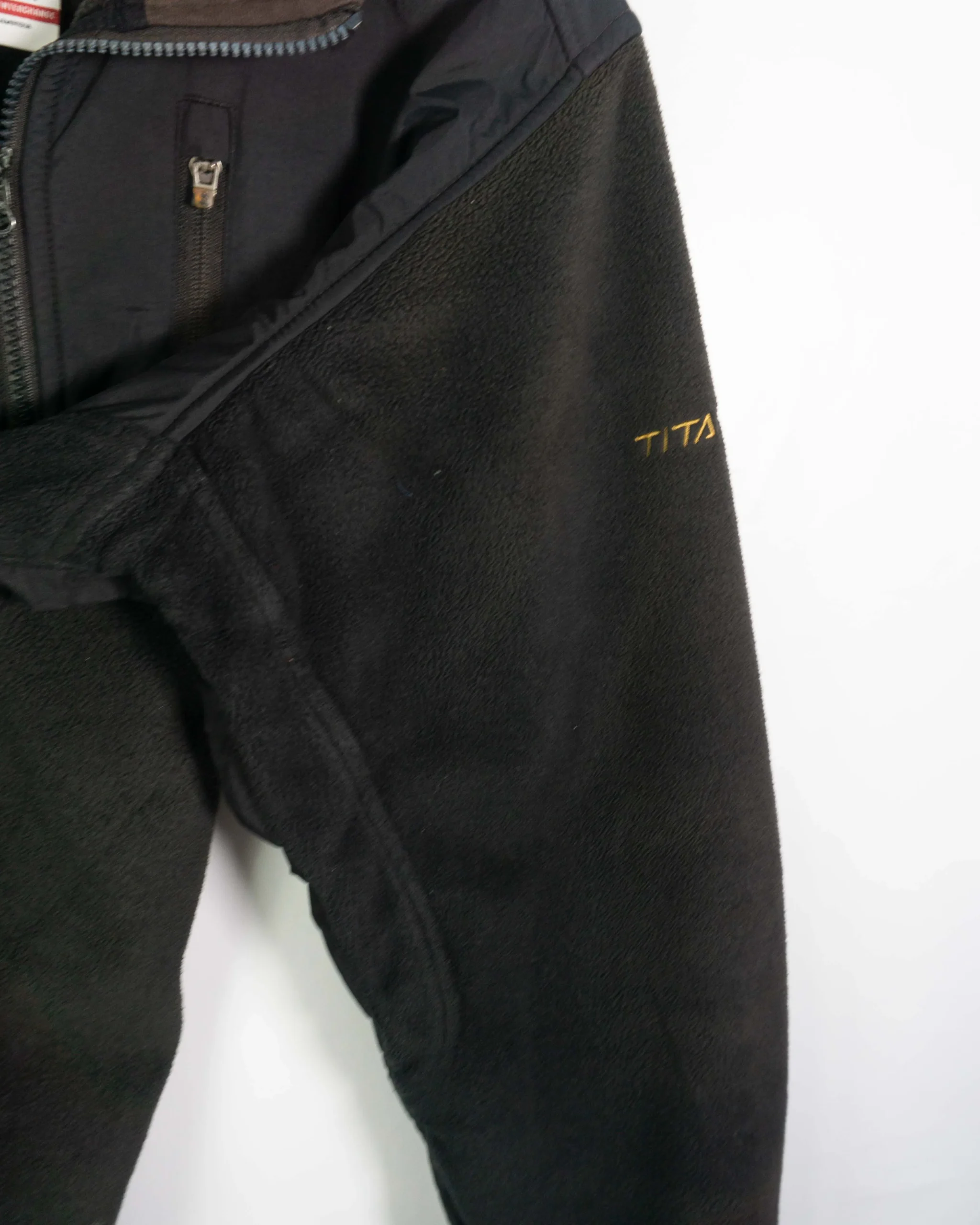 Forro polar Columbia negro M - Lacaie Vintage Forro polar Columbia negro M - Imagen 4