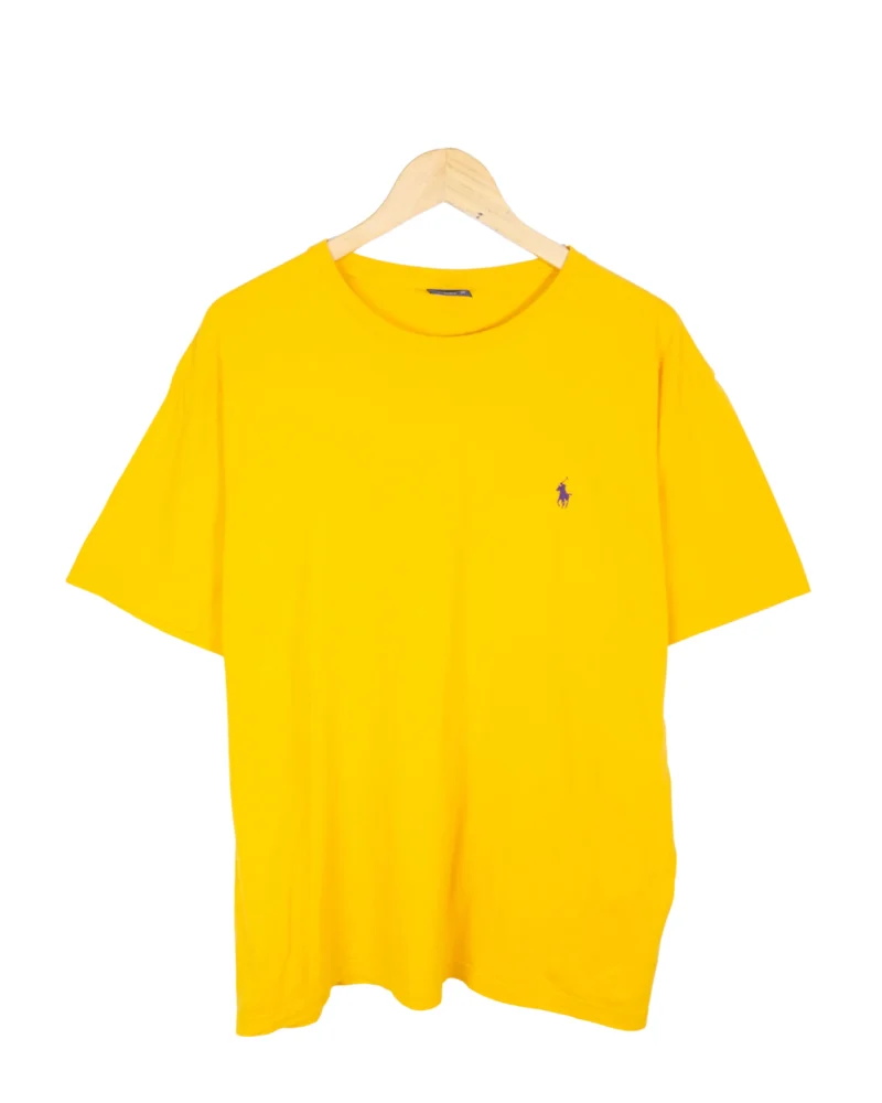 Camiseta Ralph Lauren vintage 90s amarillo XL