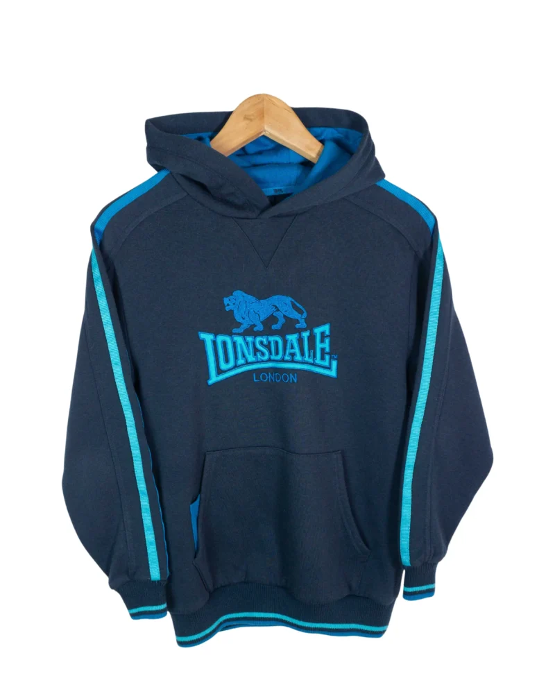 Sudadera Lonsdale vintage 00s azul marino XS