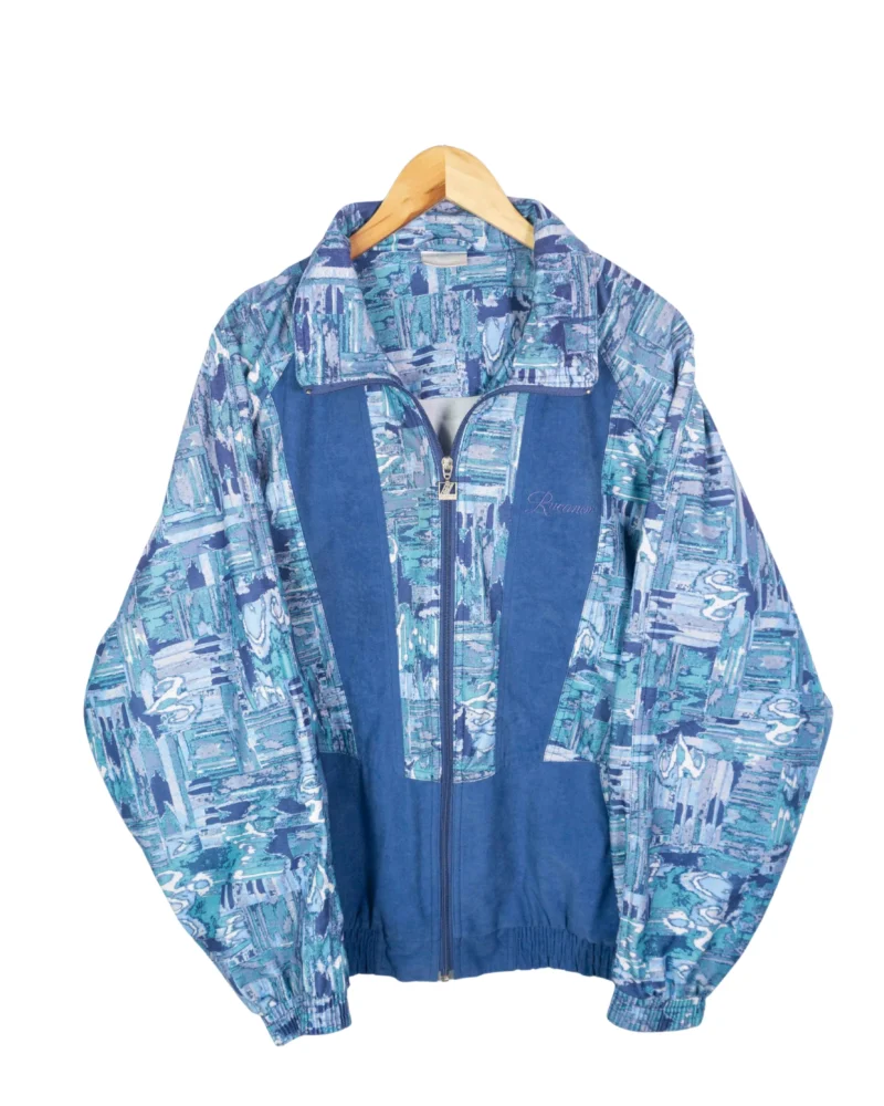 Chaqueta crazy Rucanor vintage 90s verde L