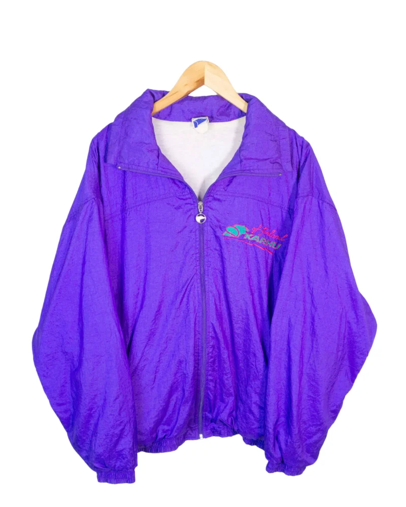 Chaqueta deportiva Karhu vintage 90s azul XL