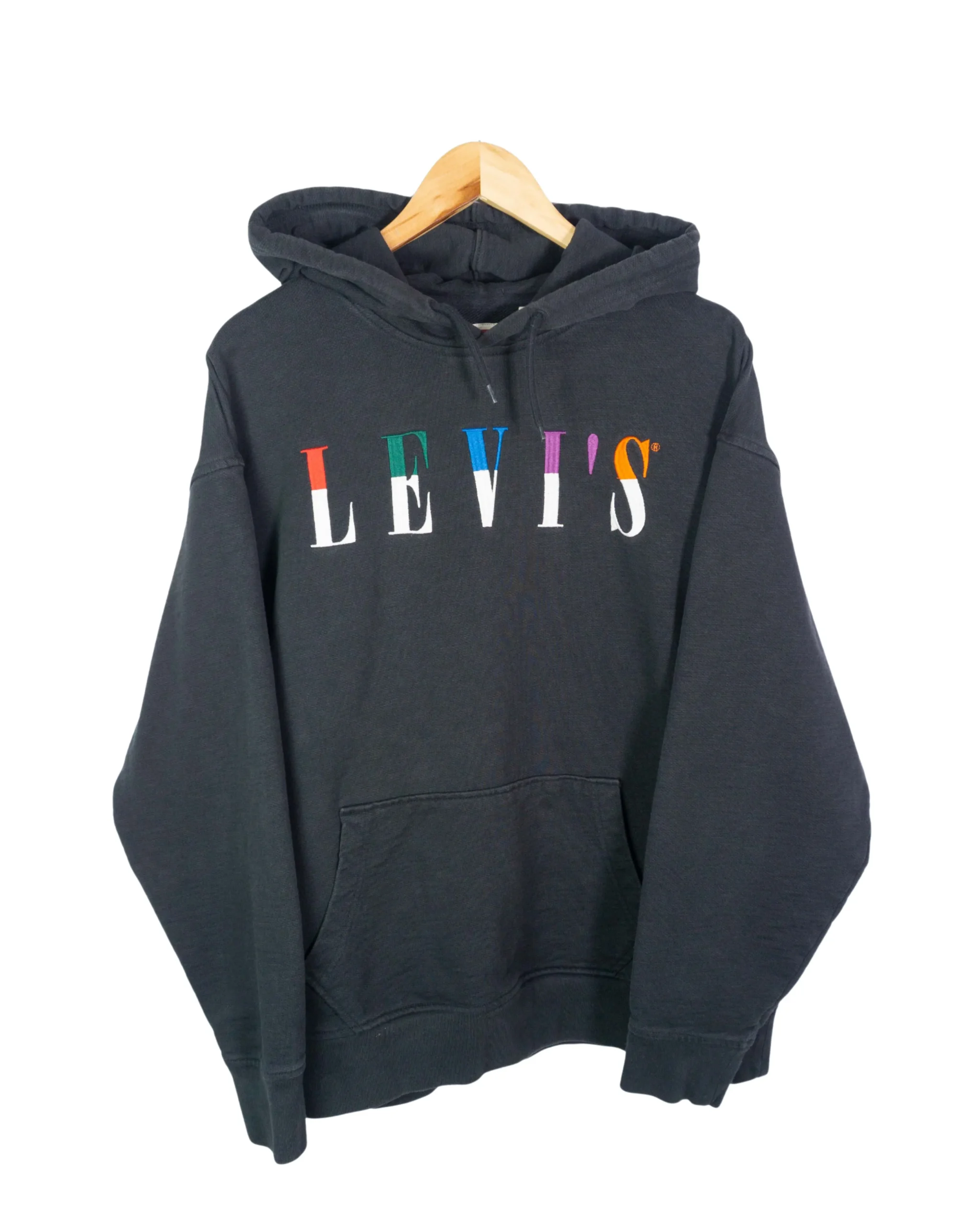 Sudadera Levis azul marino L - Lacaie Vintage Sudadera Levis azul marino L