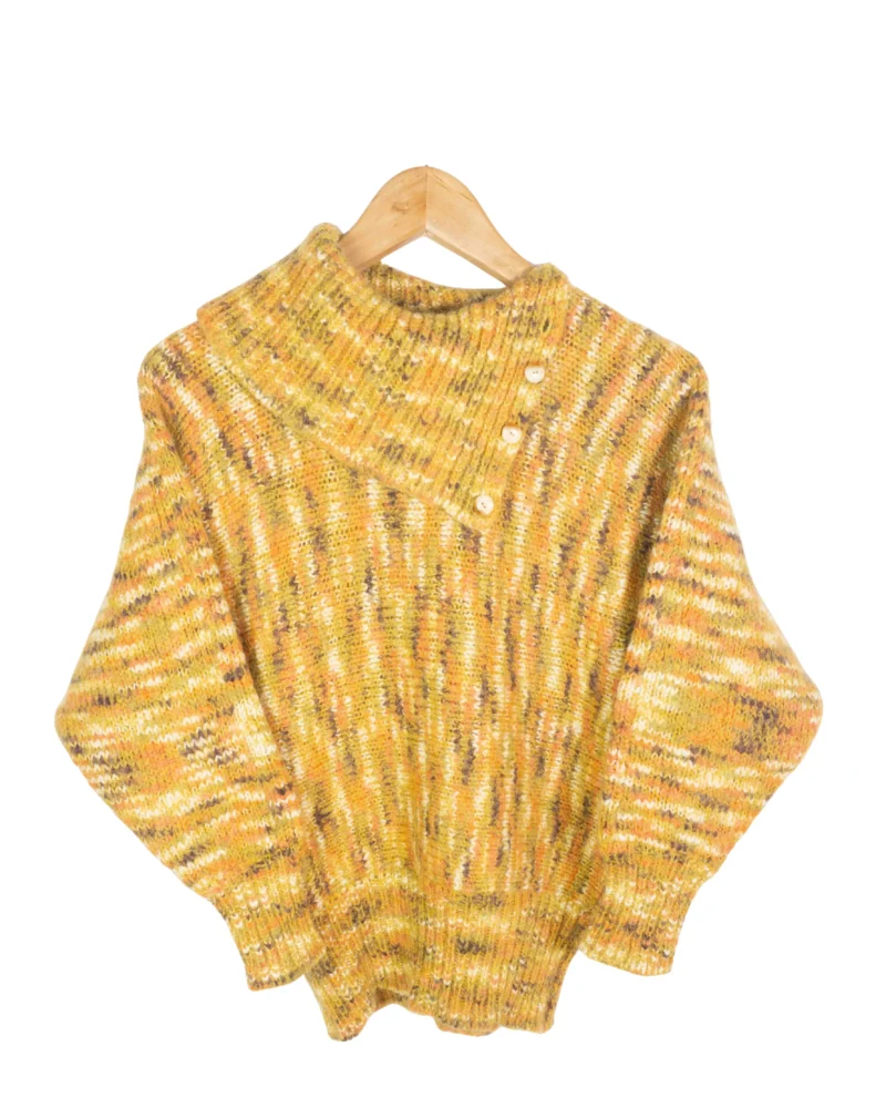 Jersey mujer cuello alto vintage S