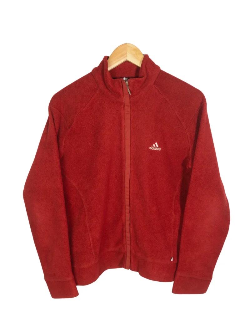 Forro polar mujer Adidas vintage 00s rojo M