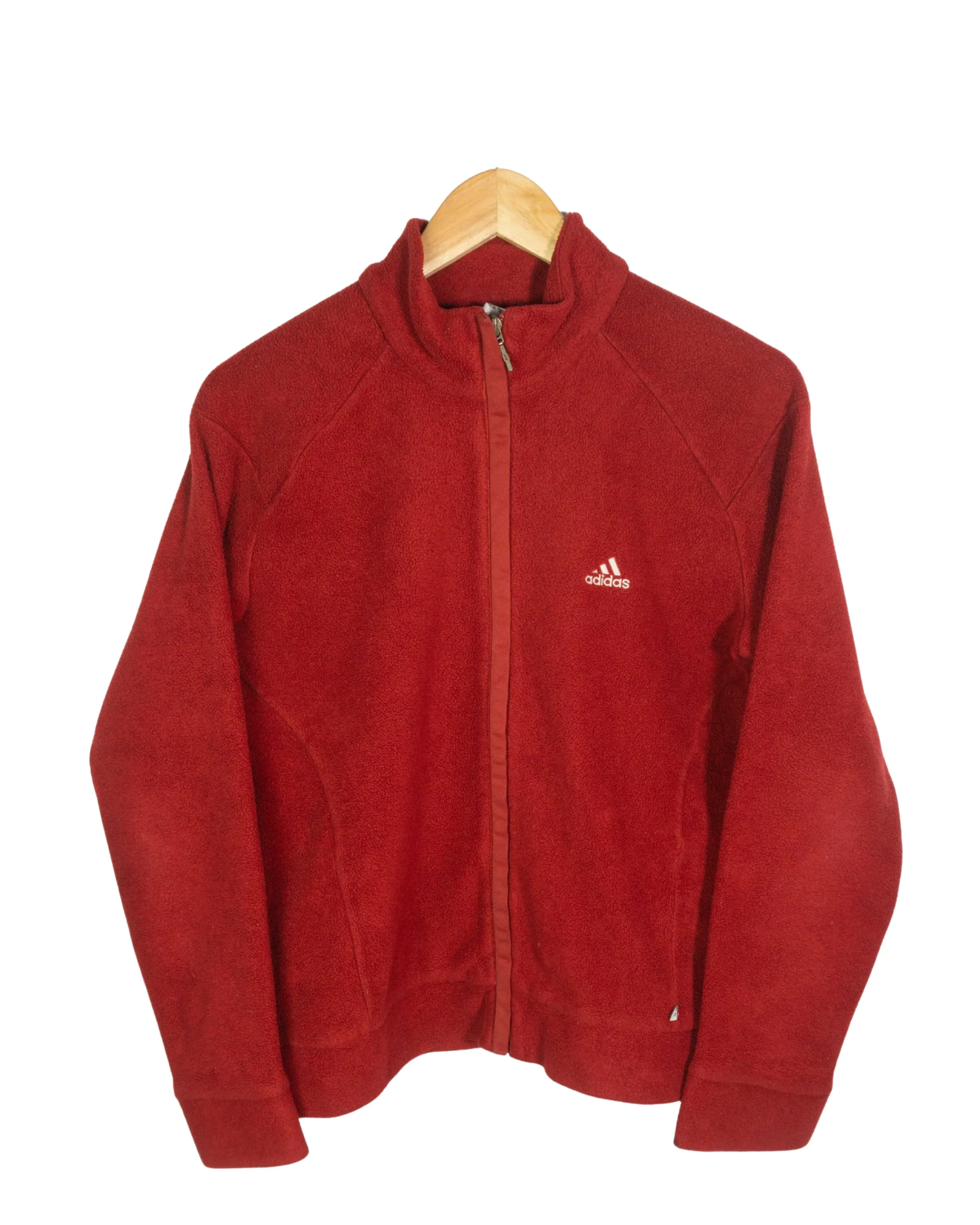 Forro polar mujer Adidas vintage 00s rojo M - Lacaie Vintage Forro polar mujer Adidas vintage 00s rojo M
