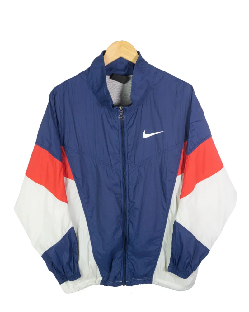Chaqueta cortavientos Nike azul marino/blanco/rojo M