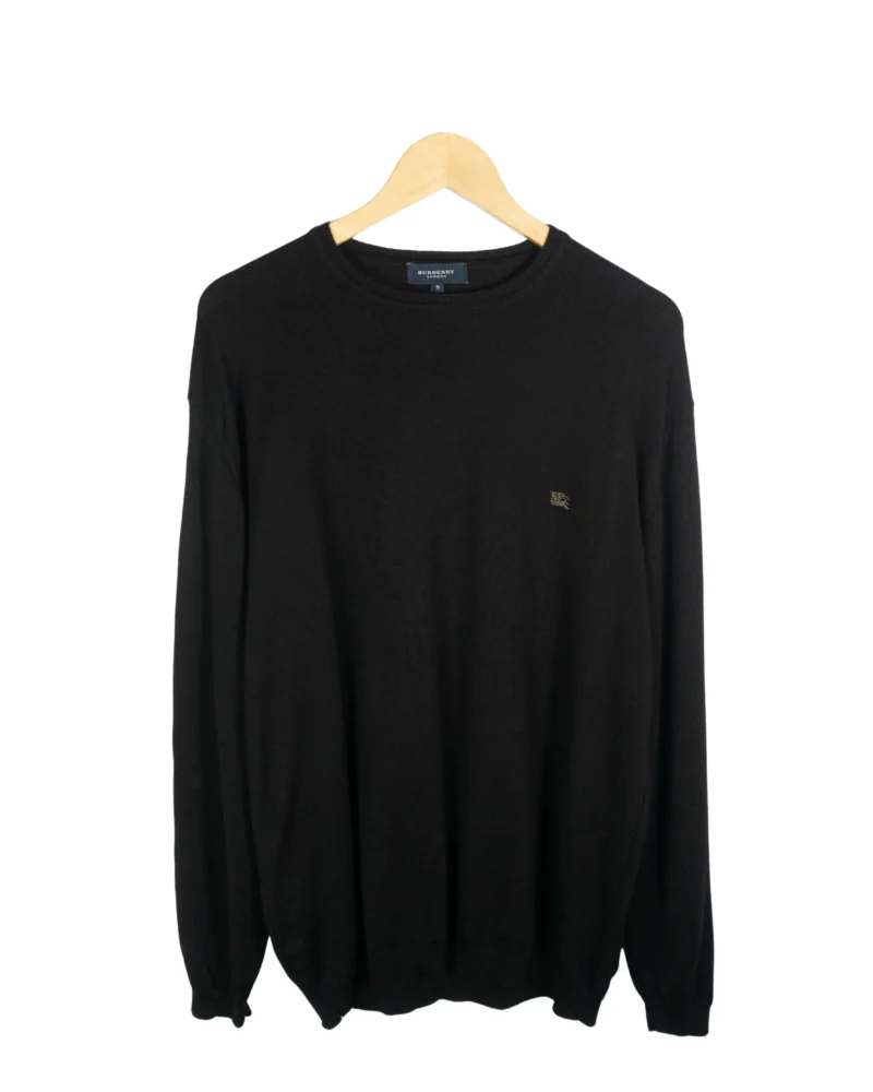 Jersey Burberrys vintage 00s negro XL