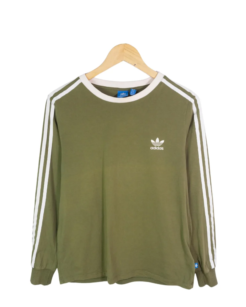 Camiseta manga larga Adidas marrón S