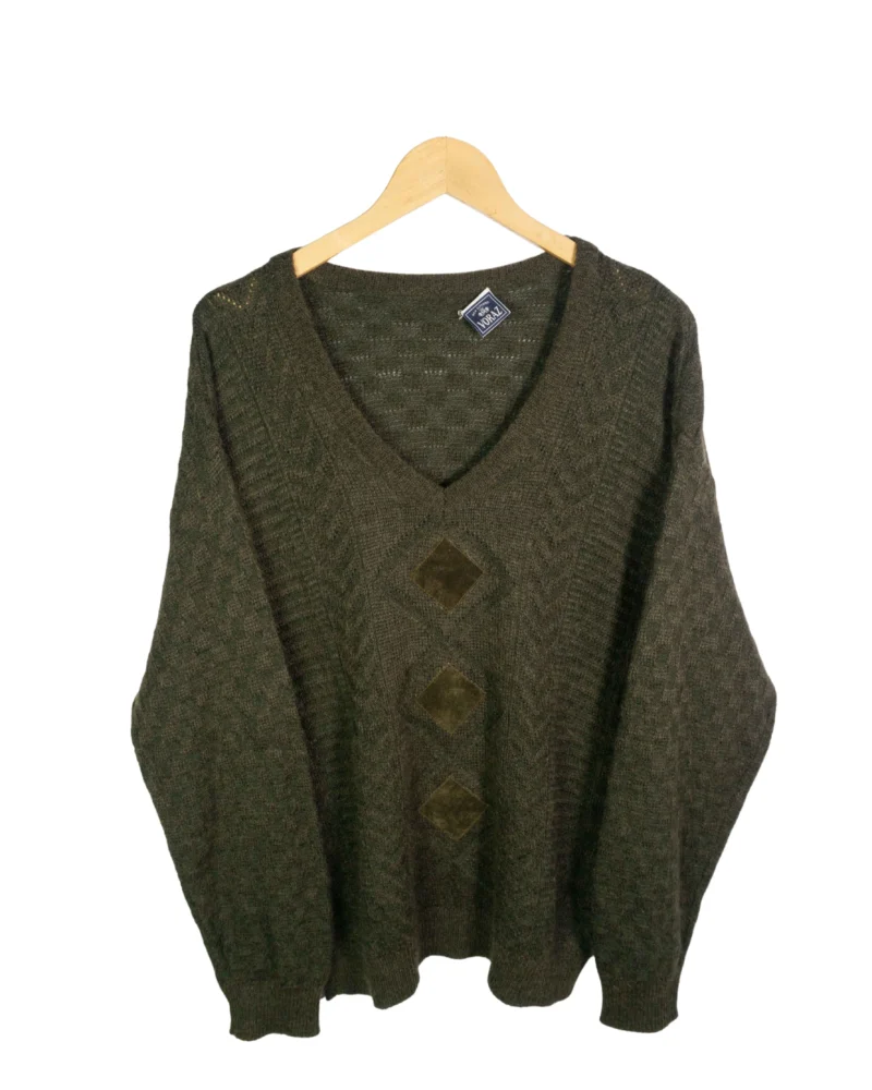 Jersey cuello de pico Voraz vintage 90s L