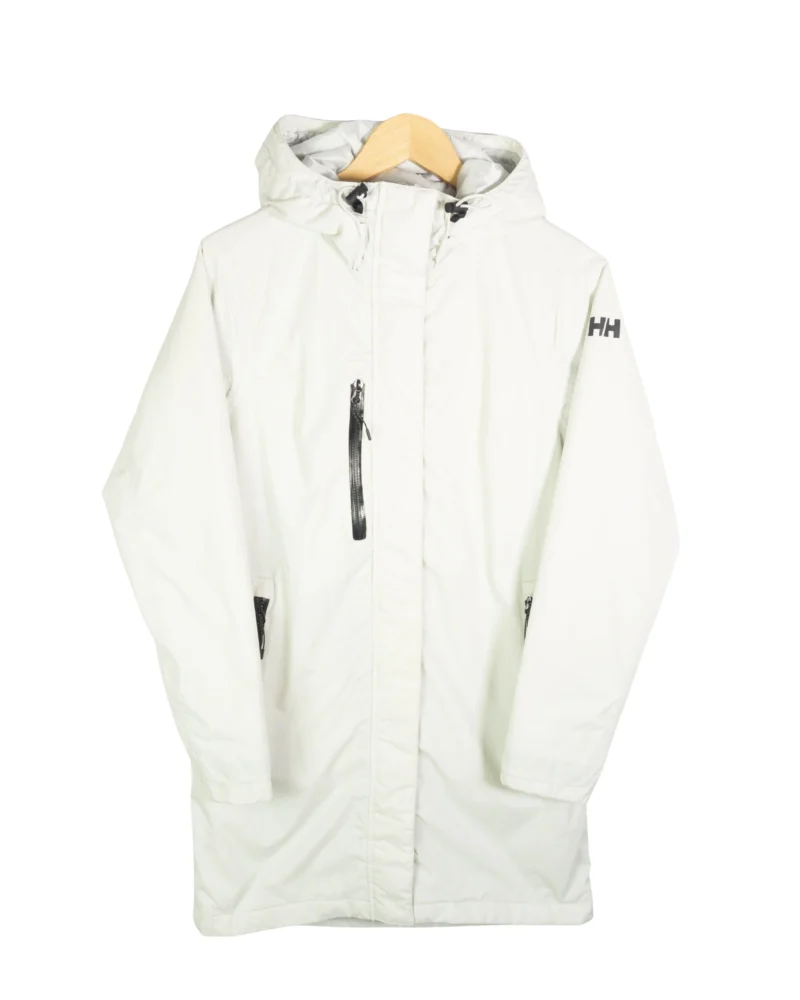 Abrigo acolchado largo Helly Hansen blanco S