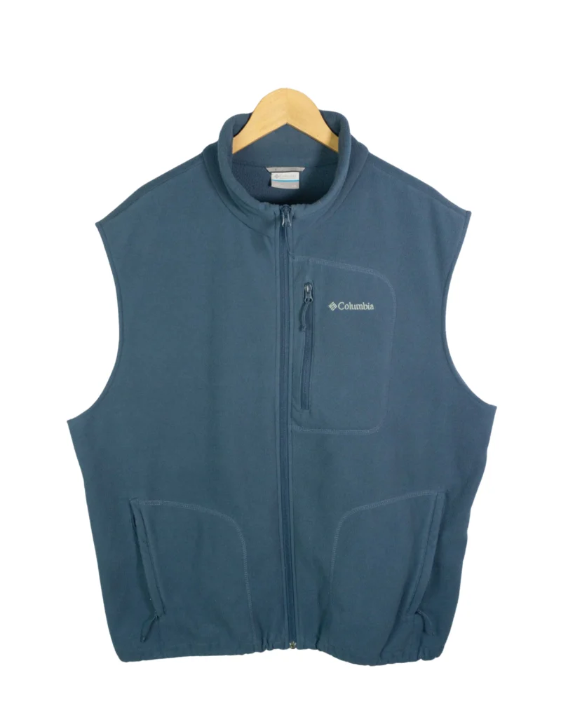 Chaleco polar Columbia verde XXL