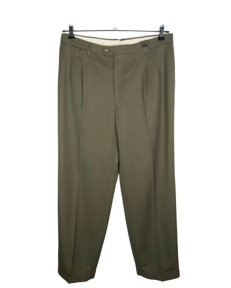 Pantalón Burberrys vintage 90s marrón 50
