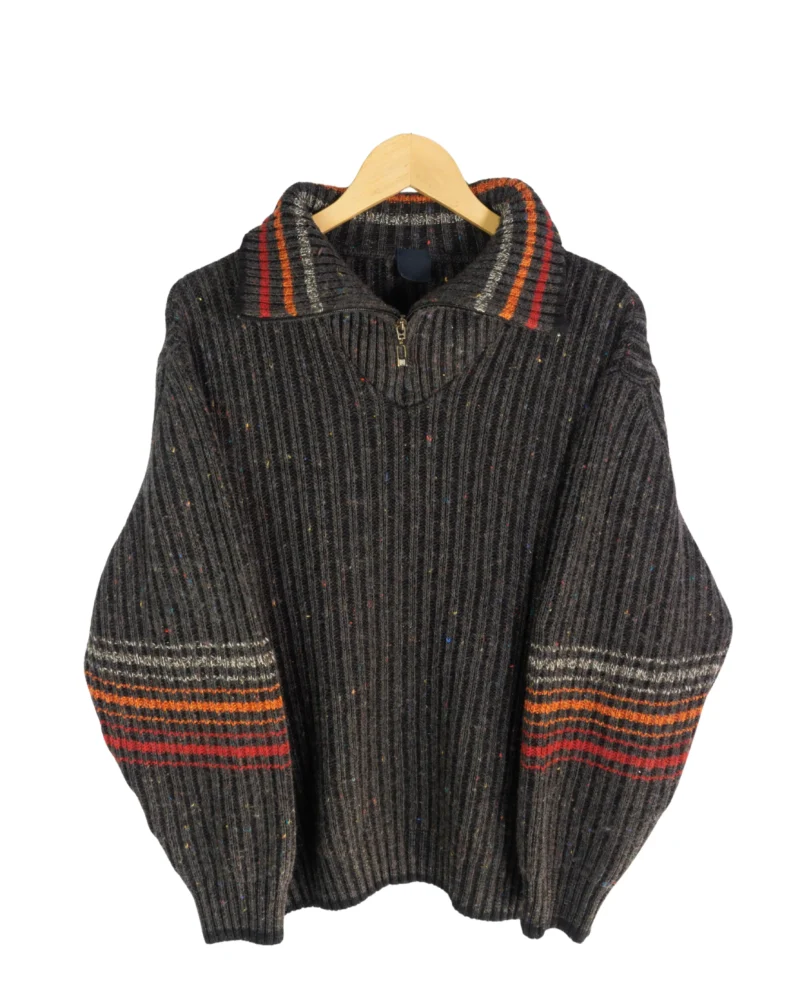 Jersey 1/4 zip Enbergs marrón L