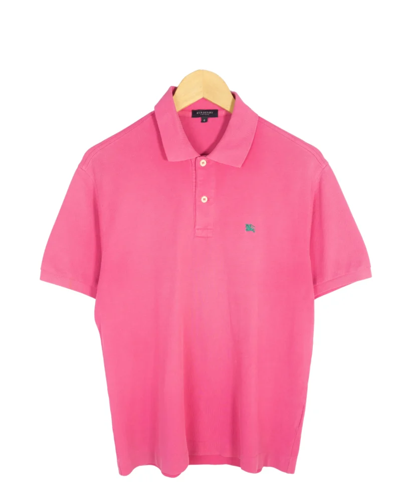 Polo Burberrys vintage 00s fucsia M