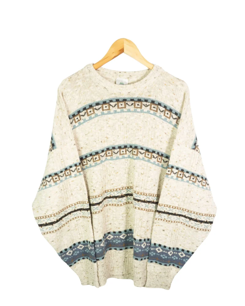 Jersey vintage 90s beige XL