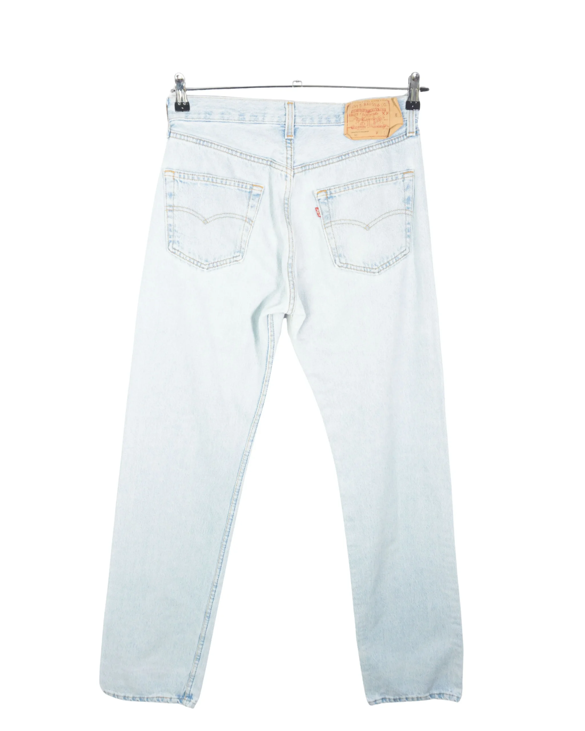 Vaquero Levis vintage 90s Made in USA azul claro W32 - Lacaie Vintage Vaquero Levis vintage 90s Made in USA azul claro W32