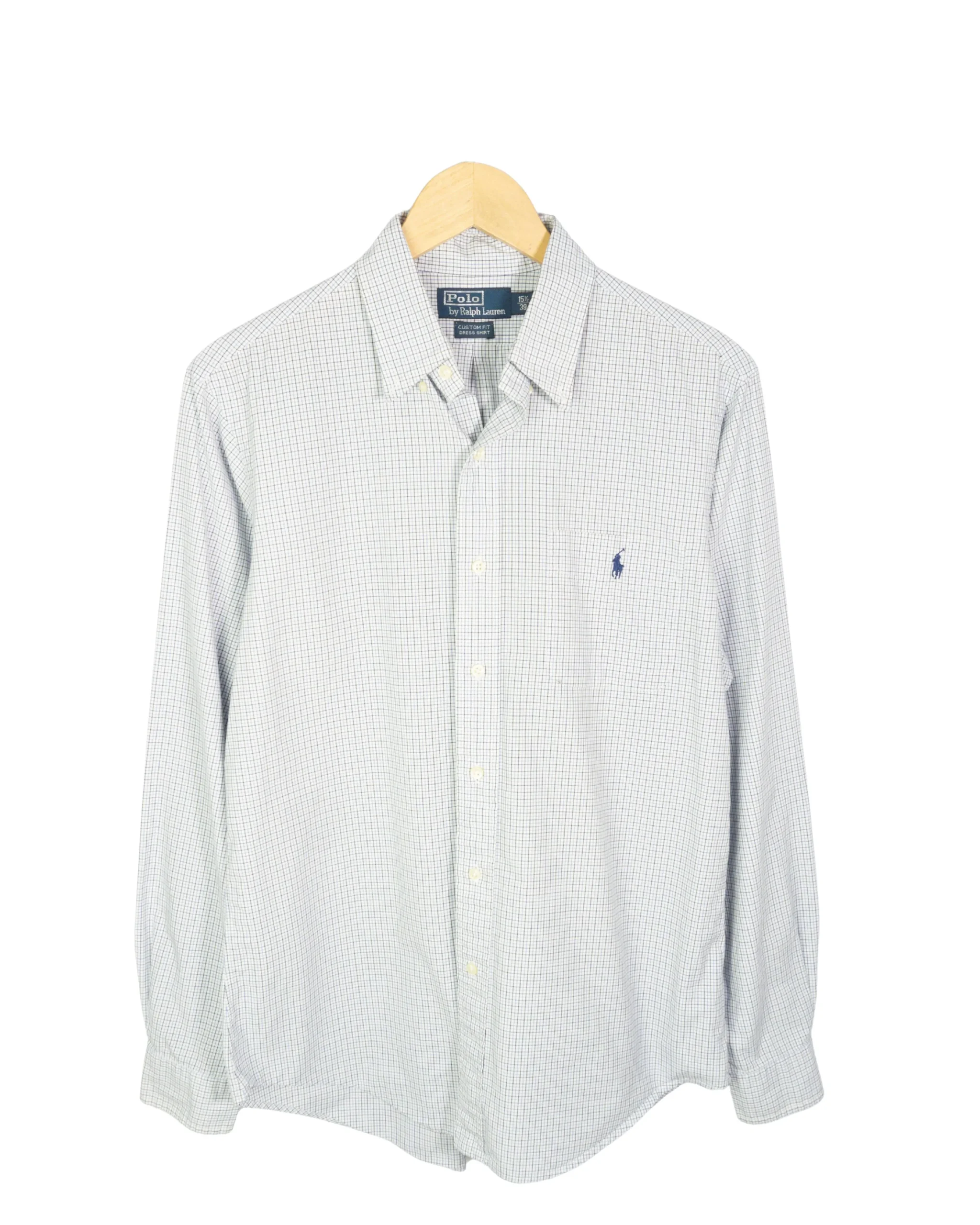 Camisa de cuadros Ralph Lauren vintage 00s M - Lacaie Vintage Camisa de cuadros Ralph Lauren vintage 00s M