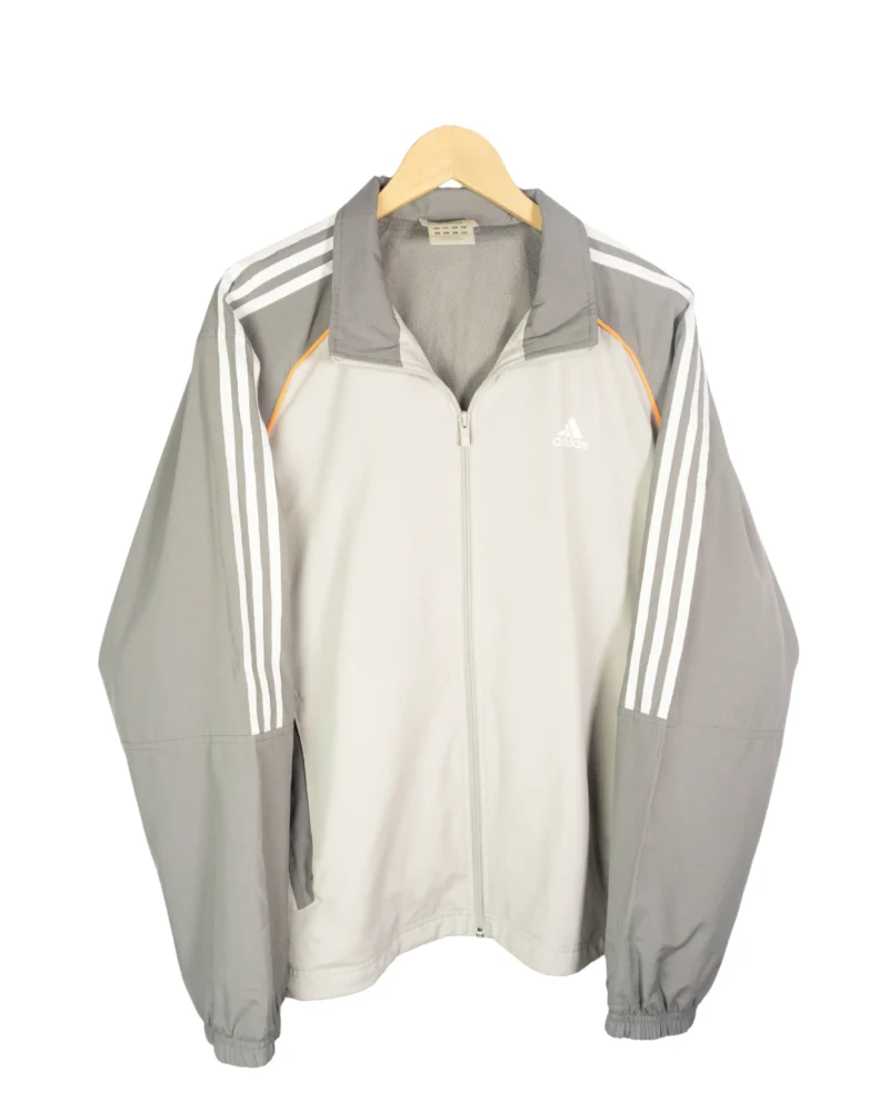 Chaqueta deportiva Adidas vintage 00s gris L