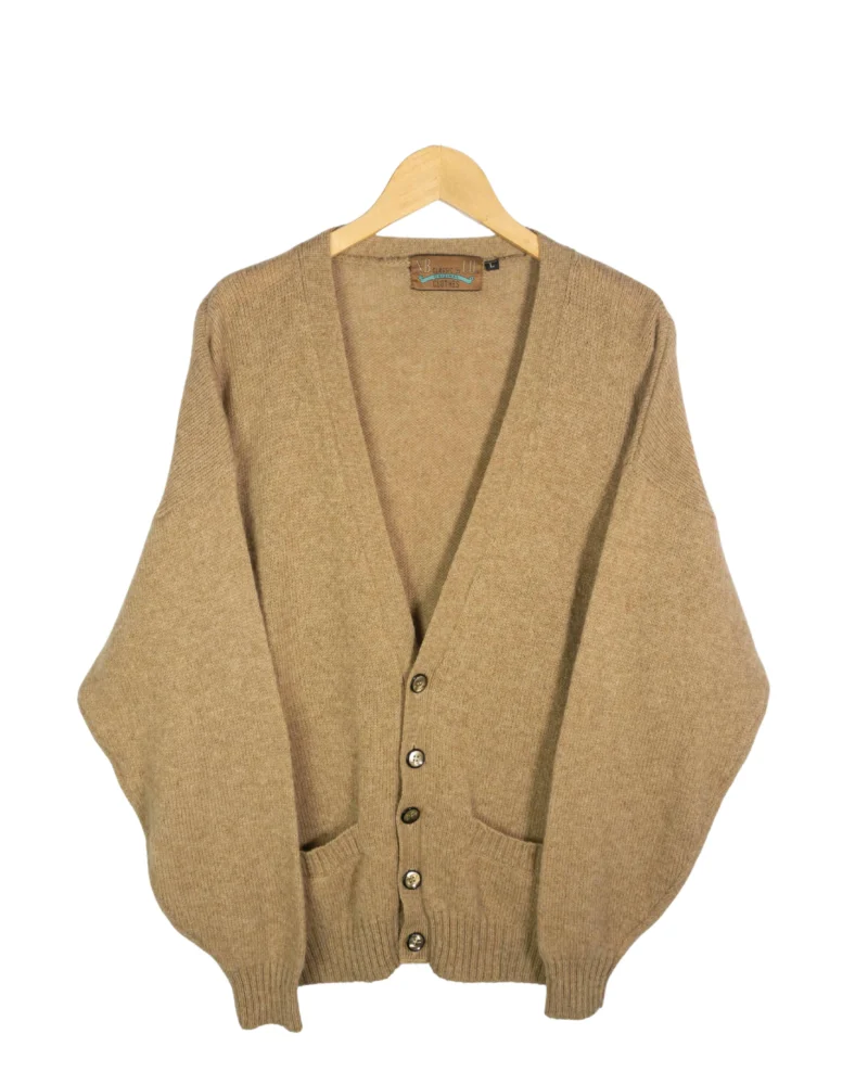 Cárdigan vintage 90s marrón L