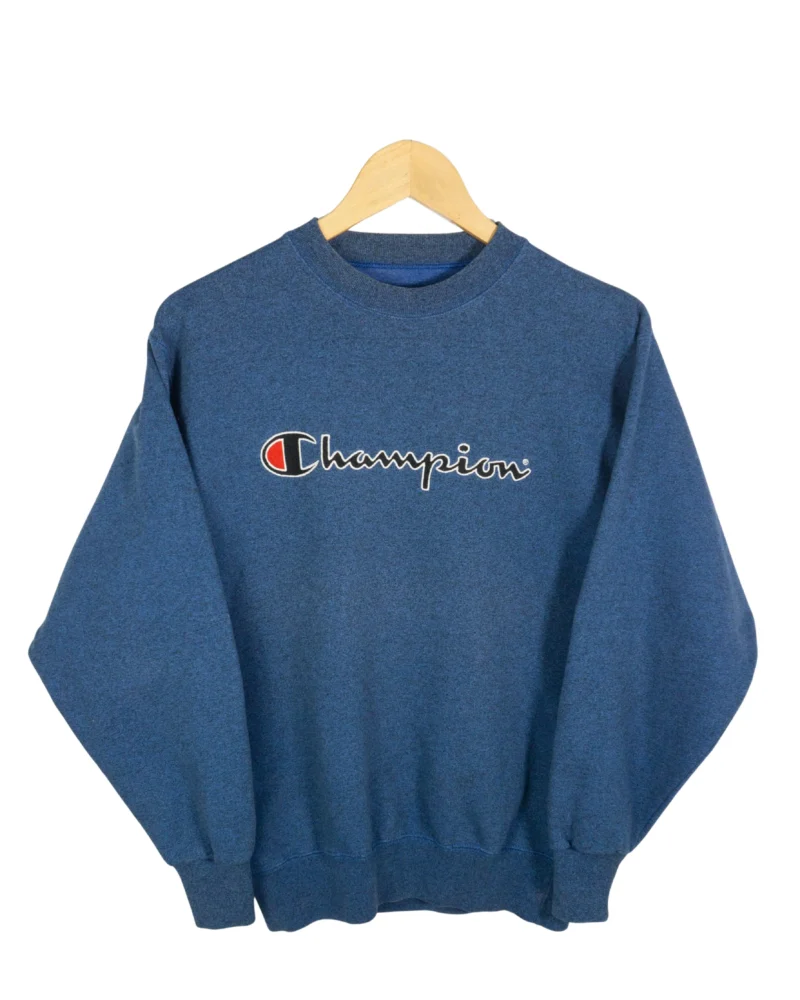 Sudadera Champion vintage 00s azul S