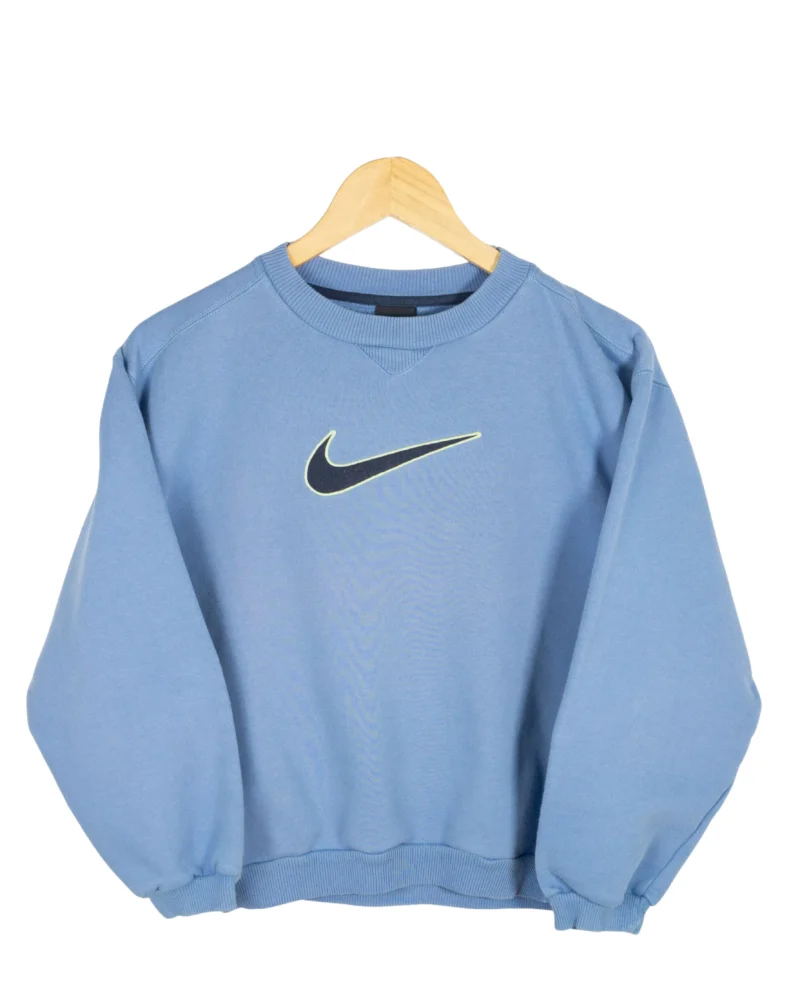 Sudadera Nike vintage 00s azul claro XS