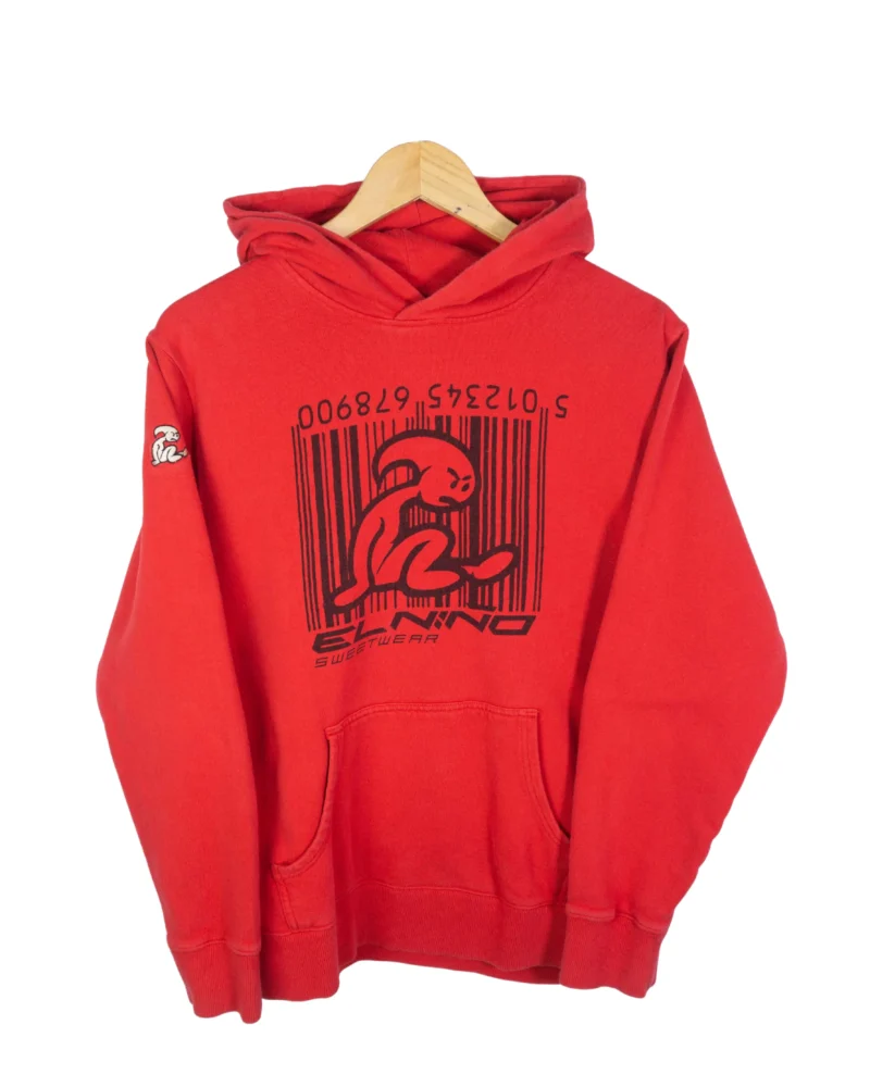 Sudadera El Niño Y2K rojo S