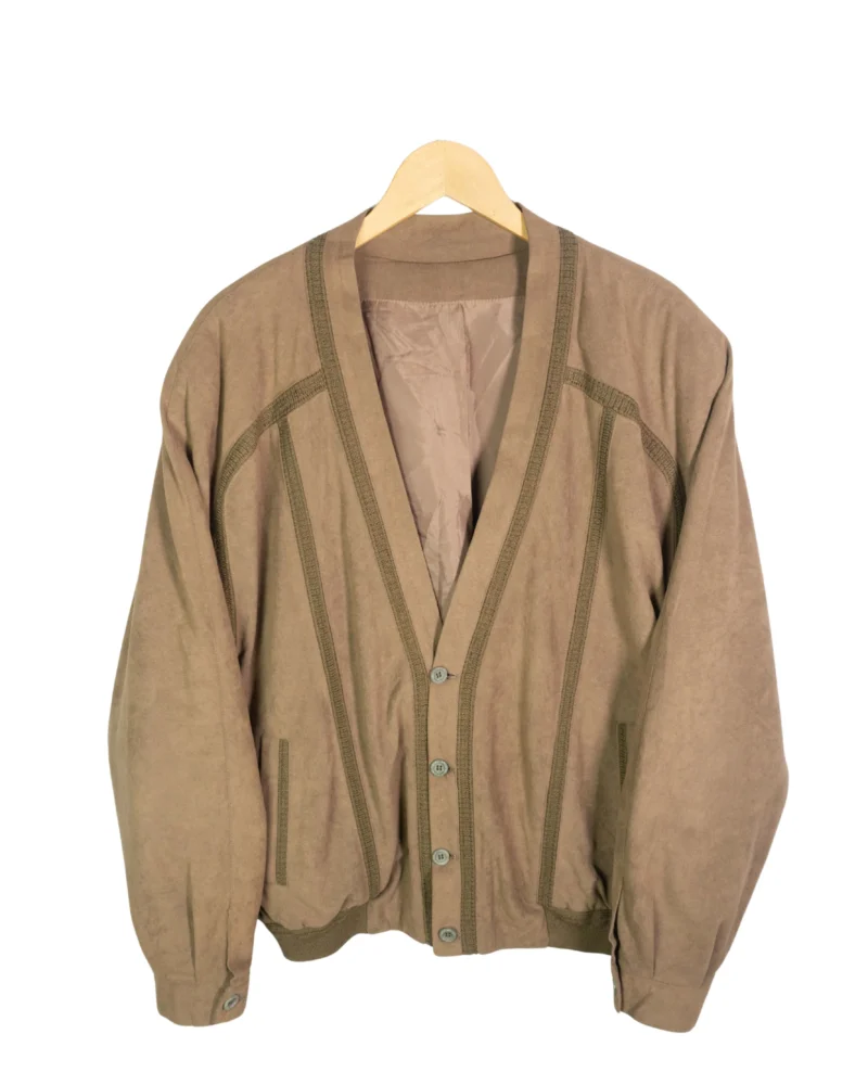 Cárdigan vintage 90s marrón L